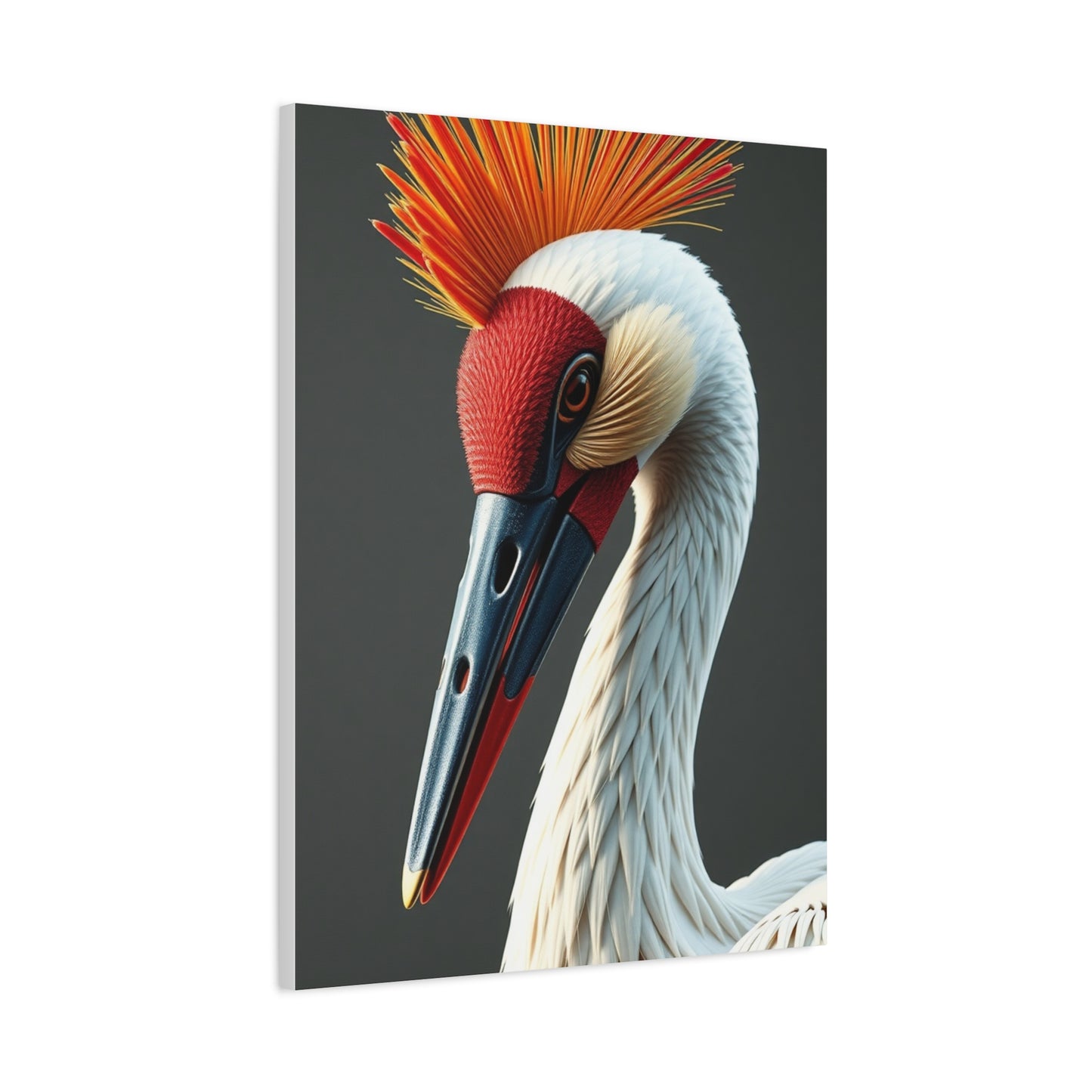 Elite Crane Bird Art Vision Wall Art & Canvas Print