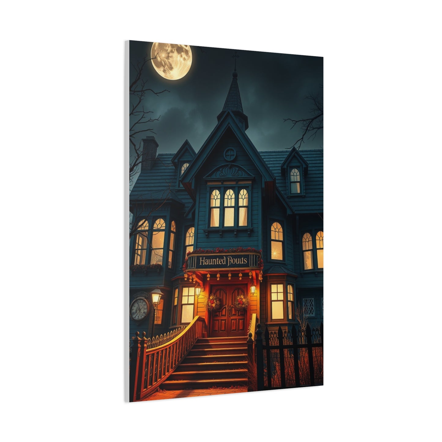 Elite Haunted House Art Vision Wall Art & Canvas Print