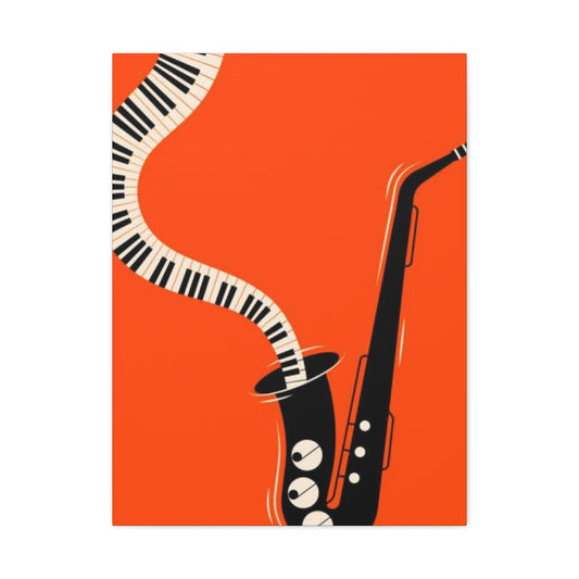 Jazz Music Instrument Wall Art & Canvas Prints