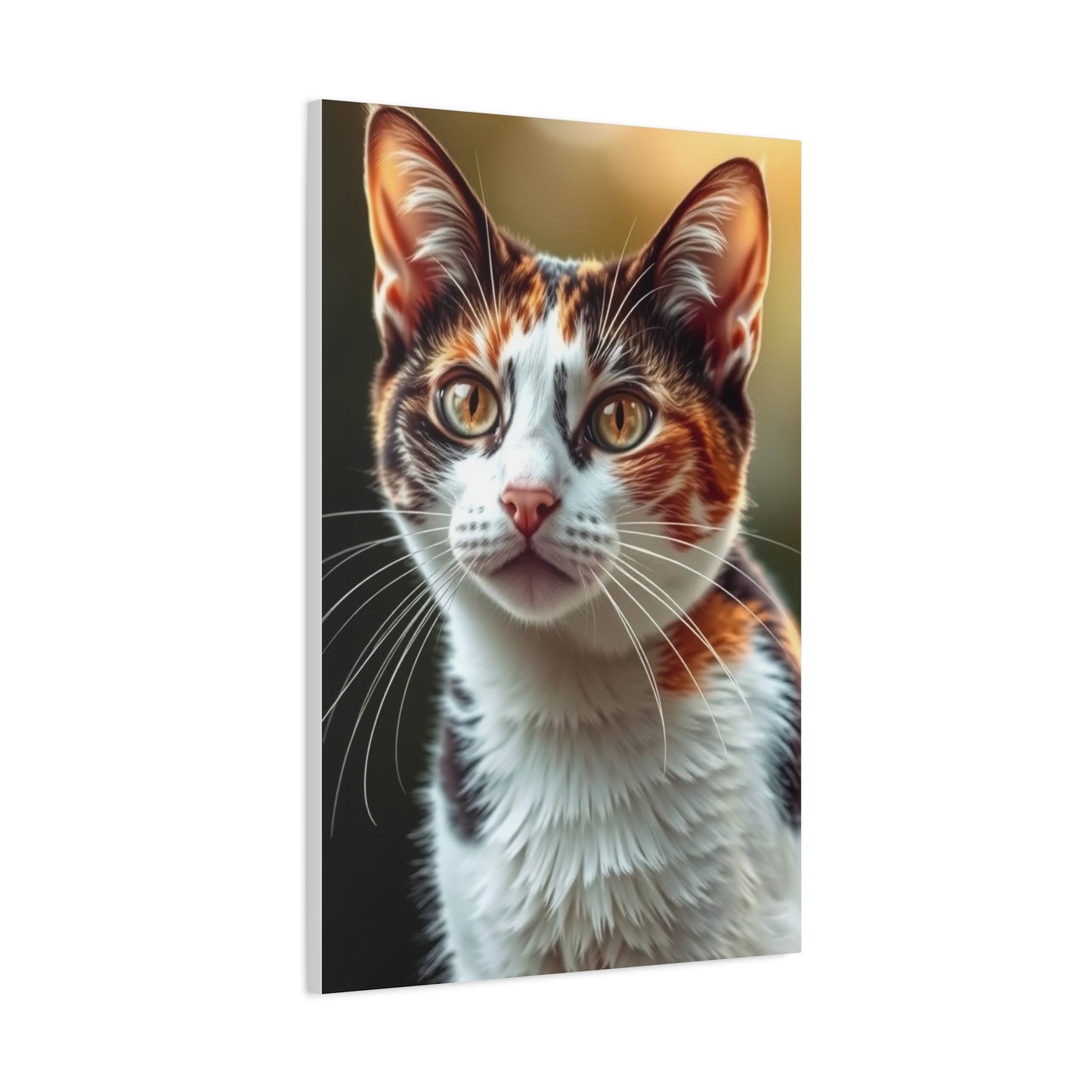 Masterpiece Calico Cat Art Vision Wall Art & Canvas Print