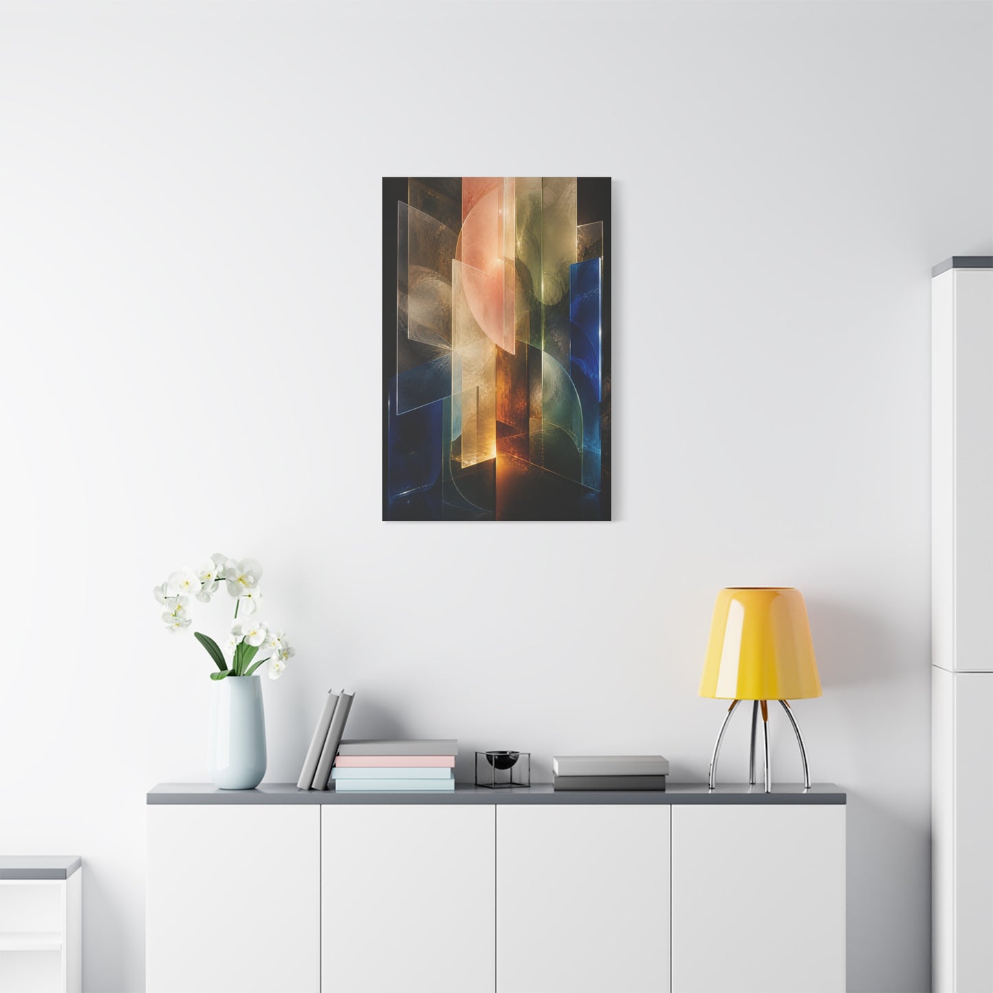 Luminous Acrylic Resin Abstract Wall Art & Canvas Print