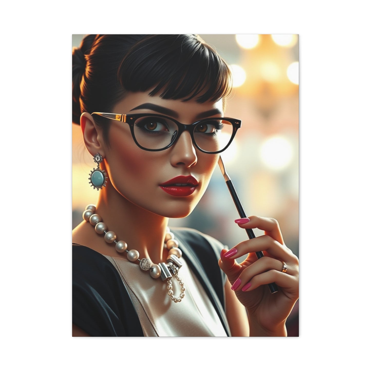 Elite Breakfast At Tiffany’s Characters Art Vision Wall Art & Canvas Print