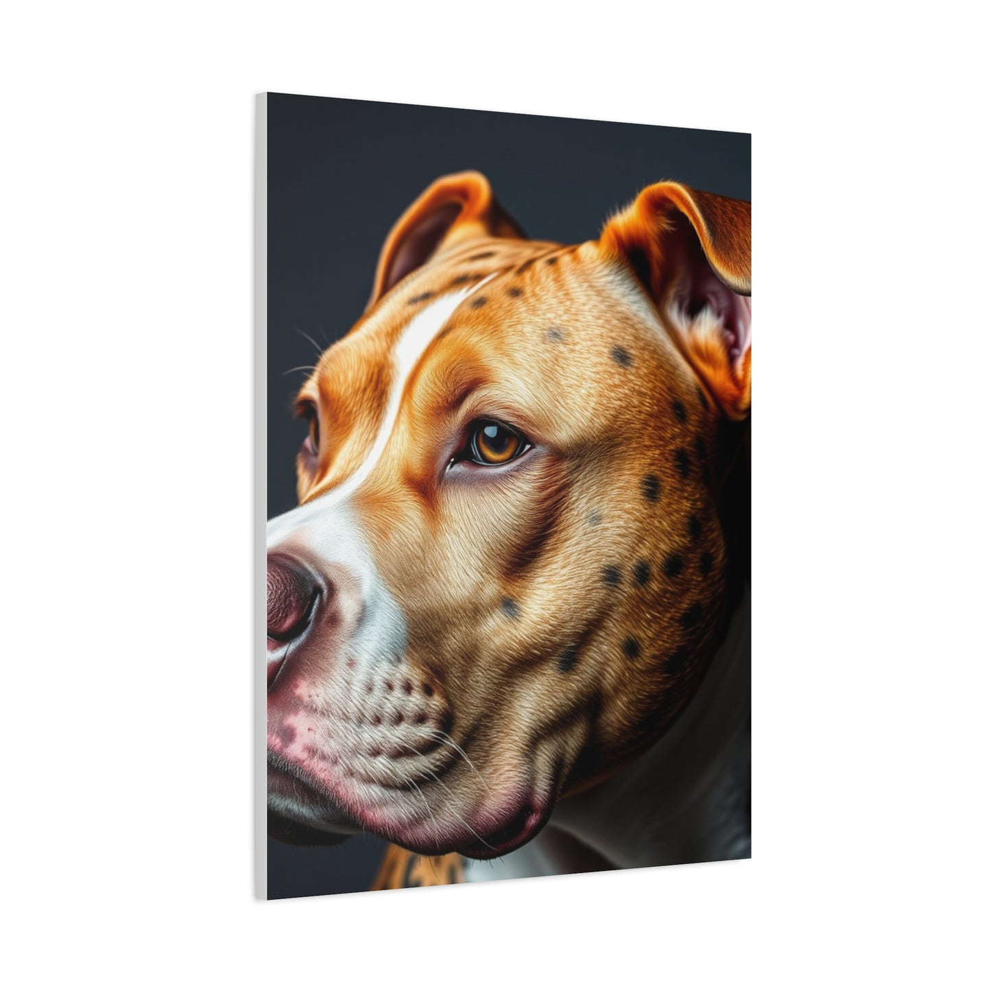 Vision Pit Bull Art Art Wall Art & Canvas Print