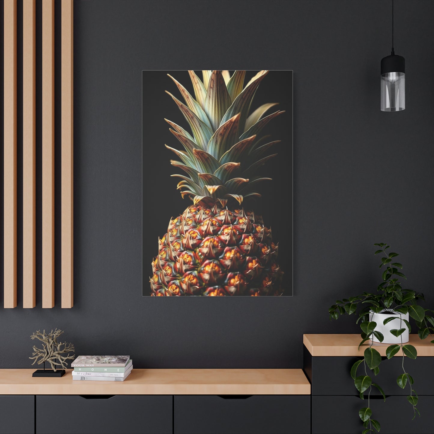 Elite Pineapple Art Vision Wall Art & Canvas Print