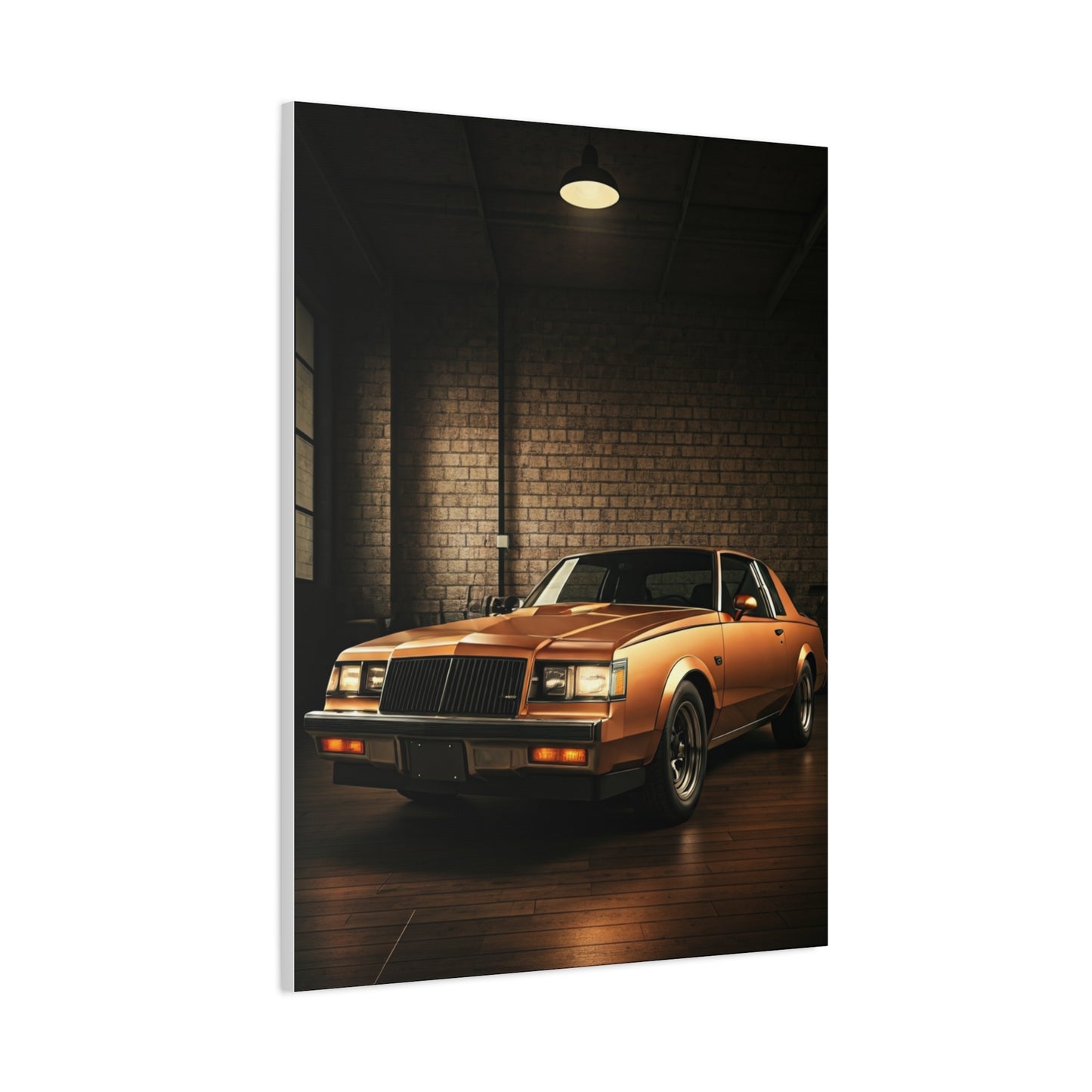 Classic Buick Regal Coupe in Heritage Garage Wall Art & Canvas