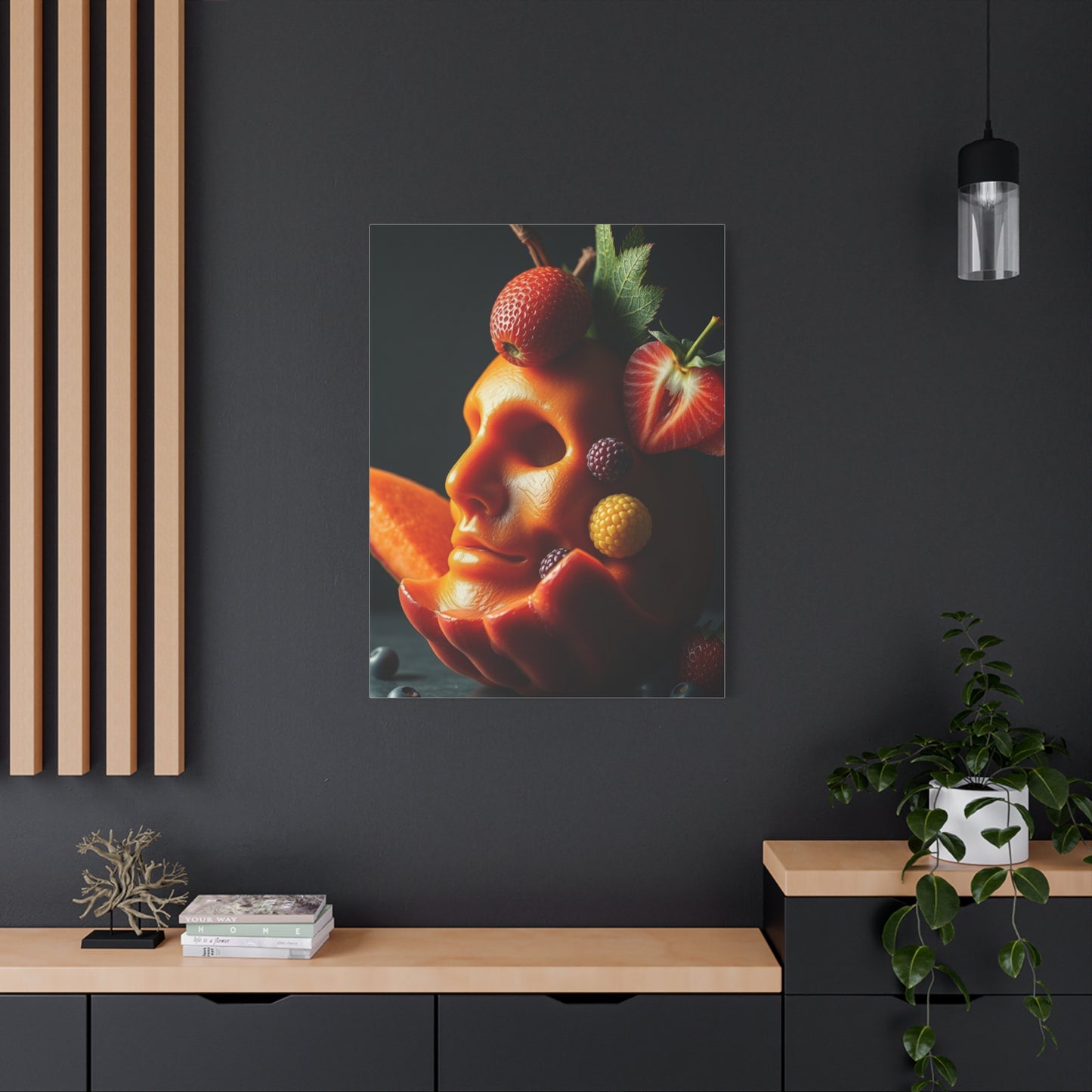 Lush Bounty Tableau wall art & canvas print
