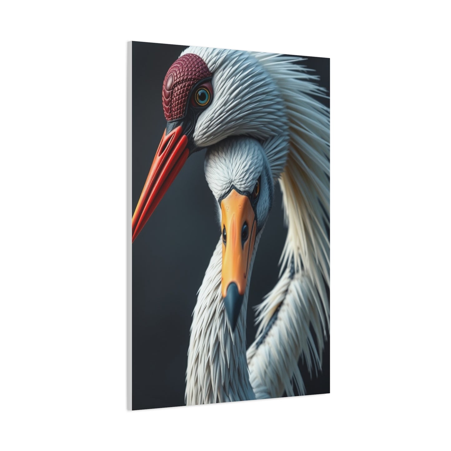 Masterpiece Crane Bird Art Vision Wall Art & Canvas Print