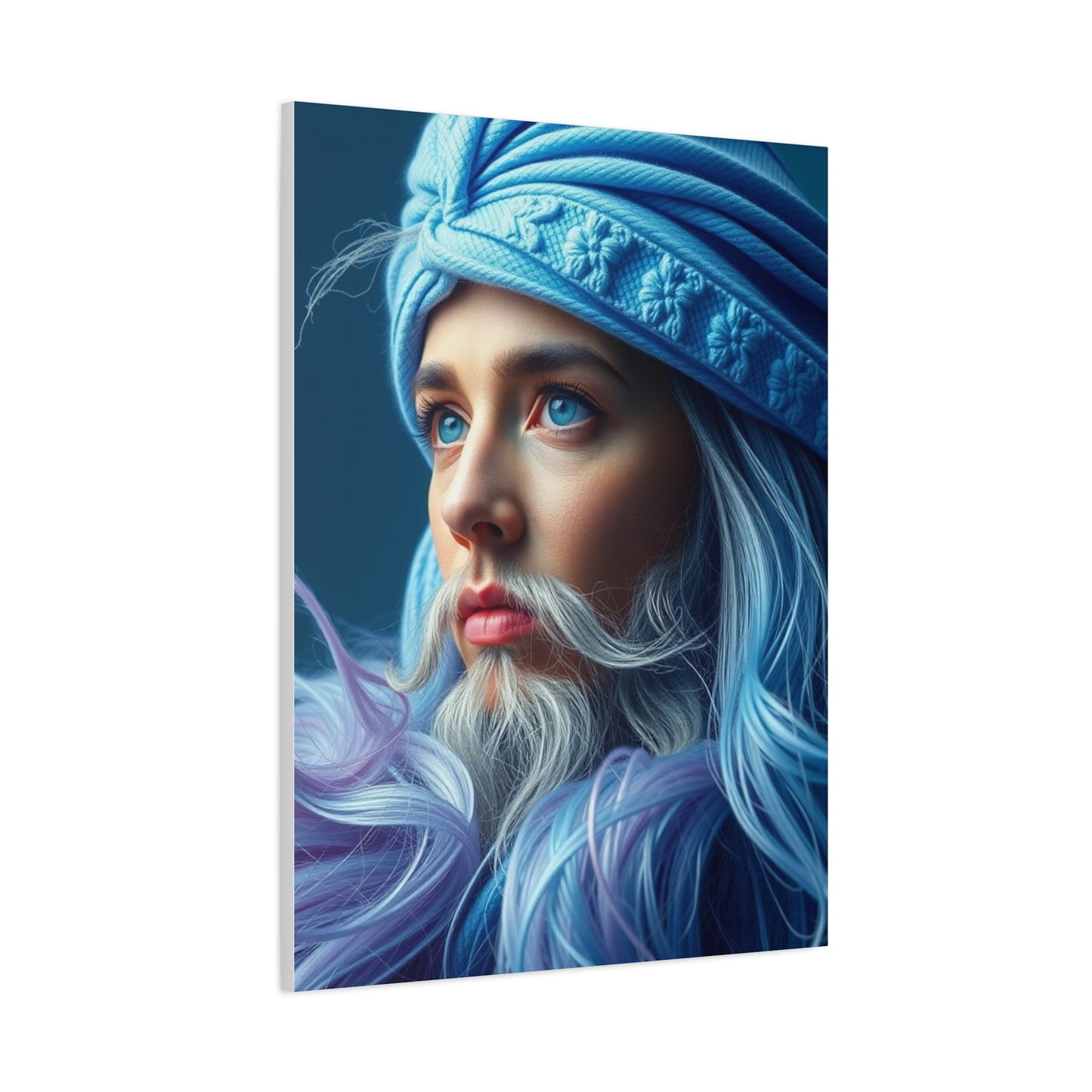 Blue & Gray Art Supreme Gallery Wall Art & Canvas Print