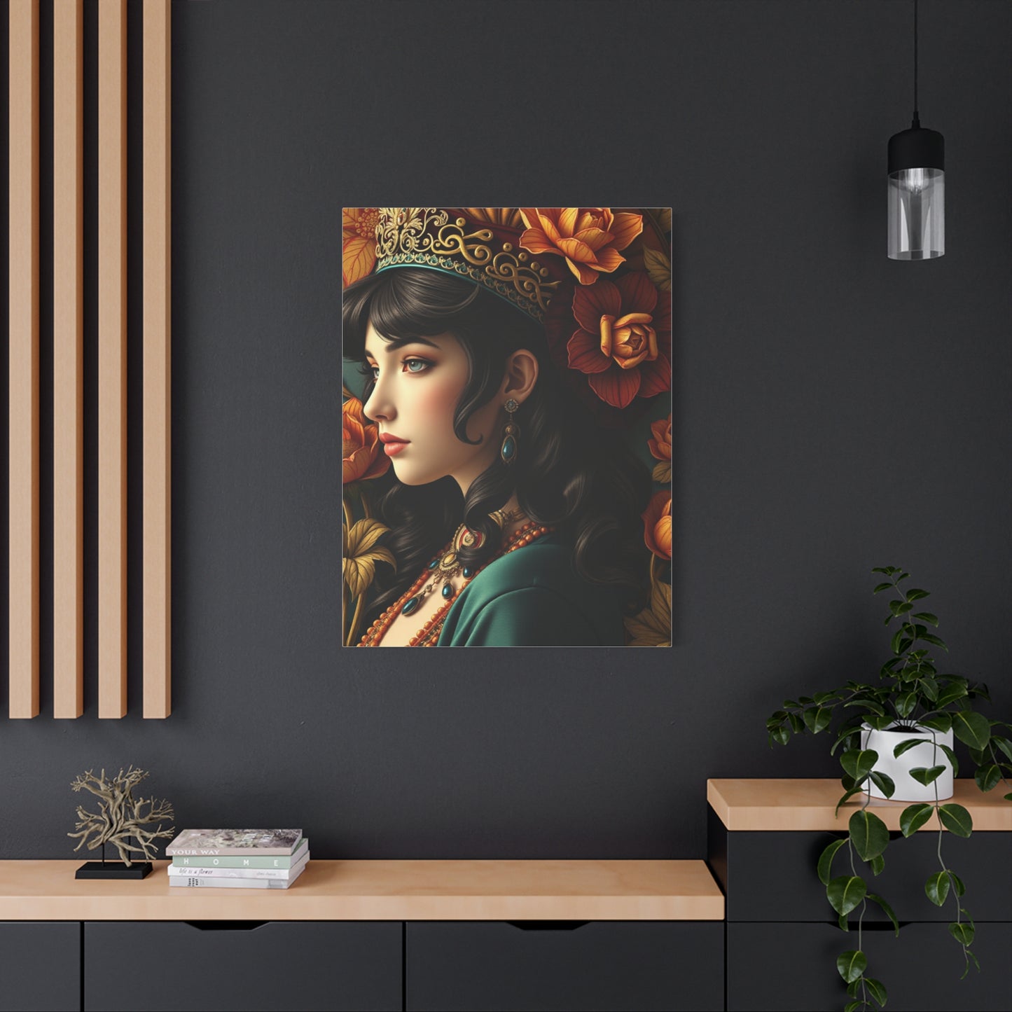 Opulent Fresco Masterpiece Wall Art & Canvas Print