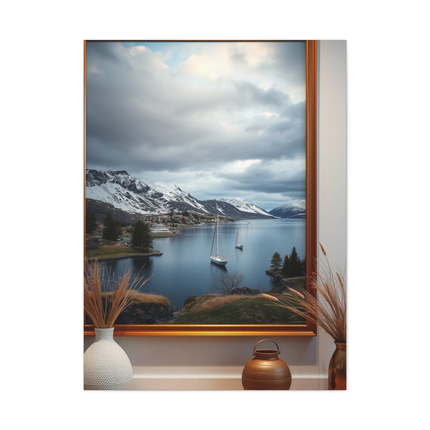 Scandinavian Whisper Canvas Wall Art & Canvas Print