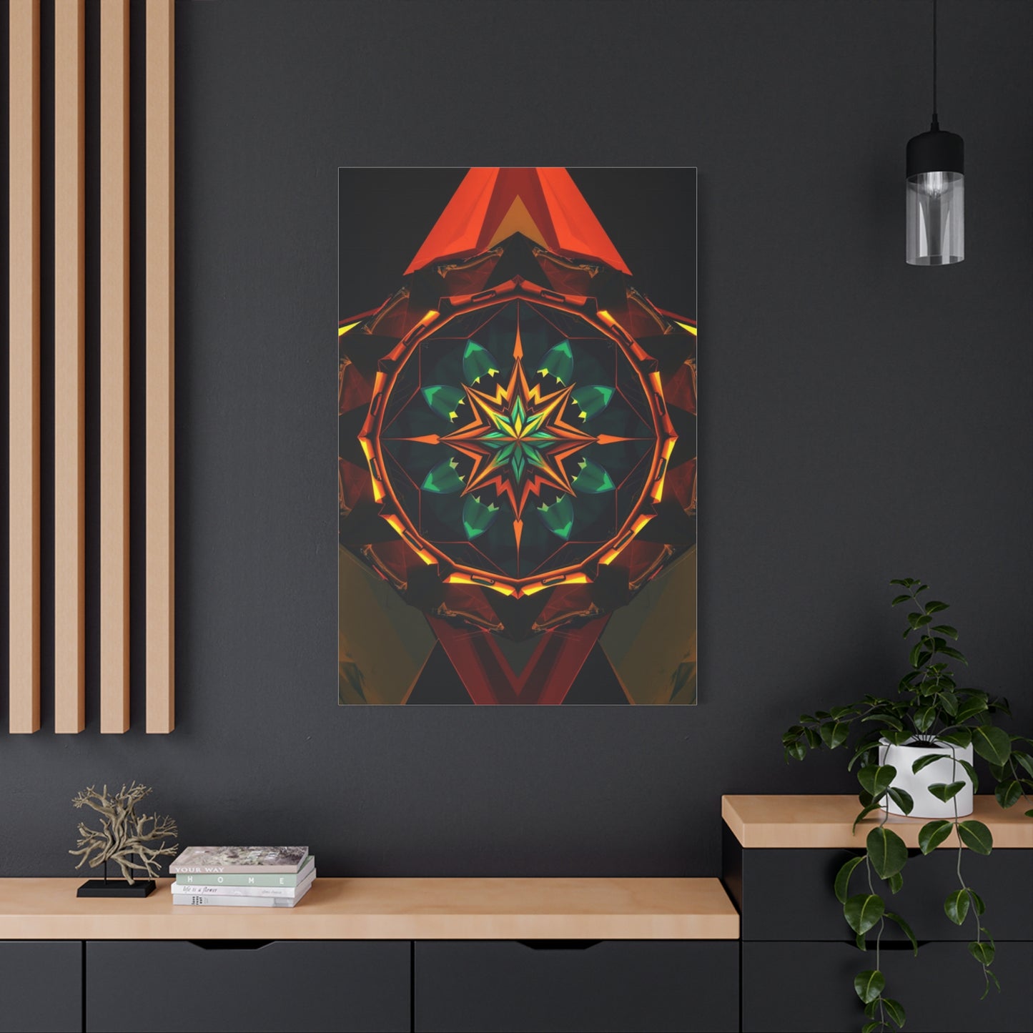 Infinite Geometric Canvas Wall Art & Canvas Print