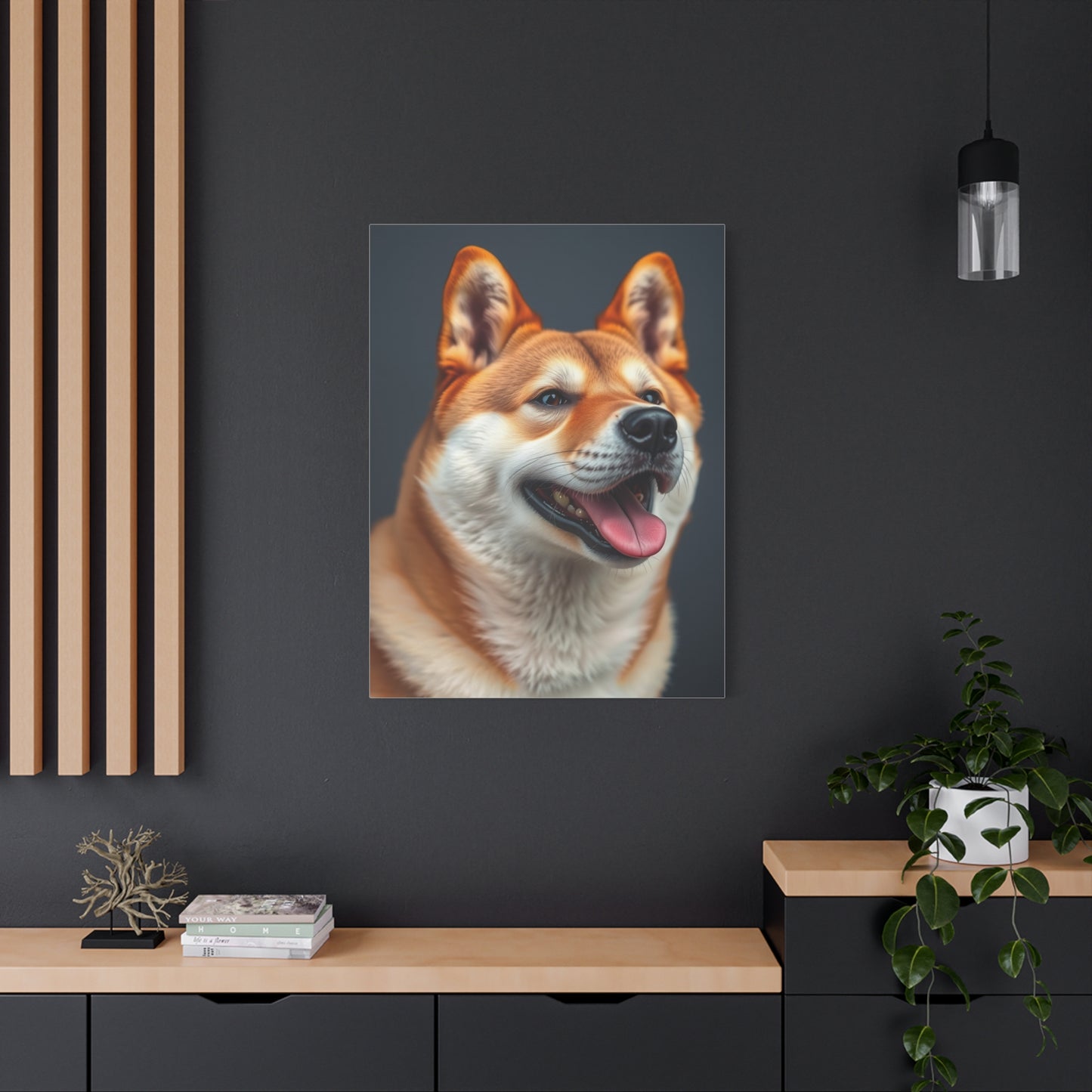 Supreme Shiba Inu Dog Art Collection Wall Art & Canvas Print