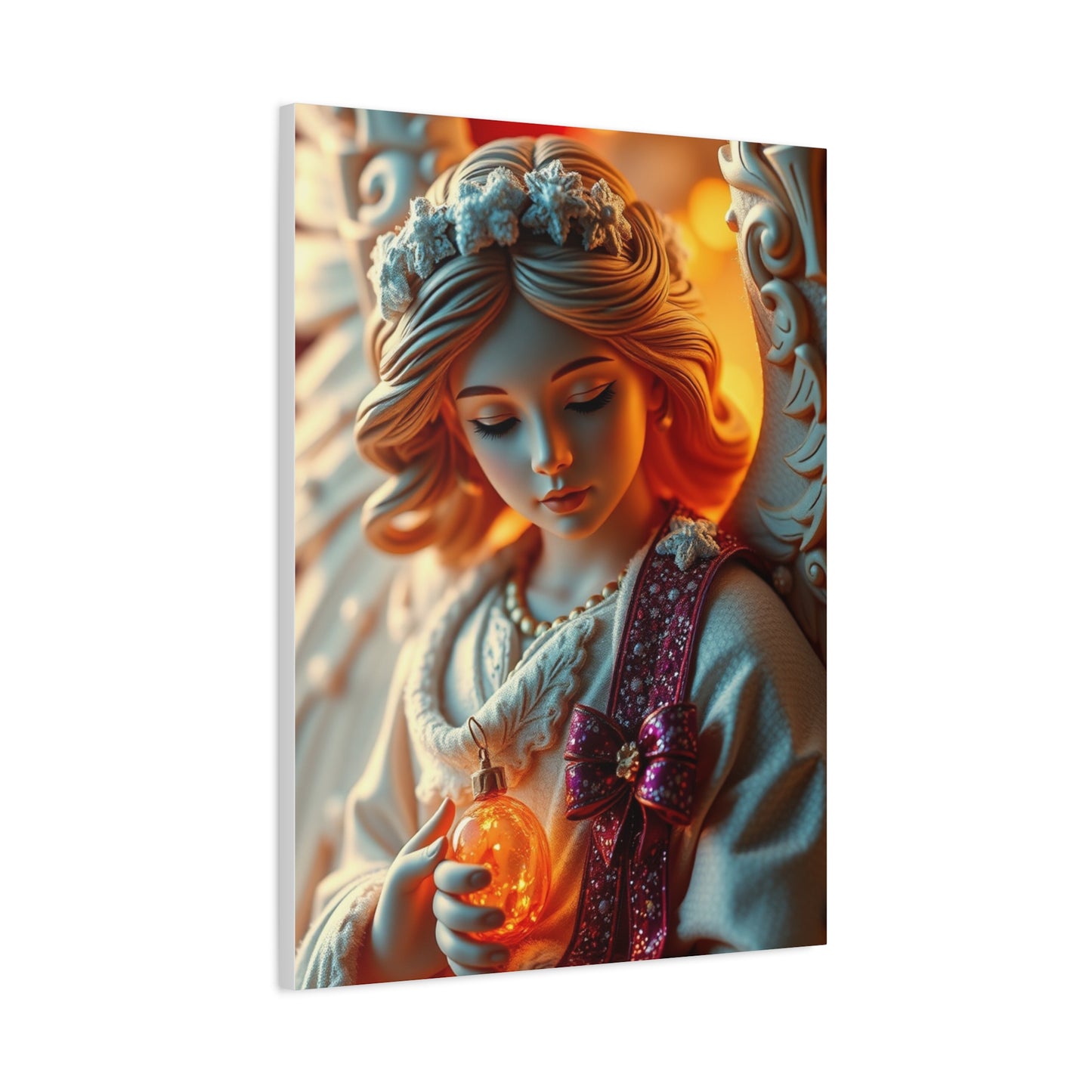 Christmas Angel Art Refined Canvas Wall Art & Canvas Print
