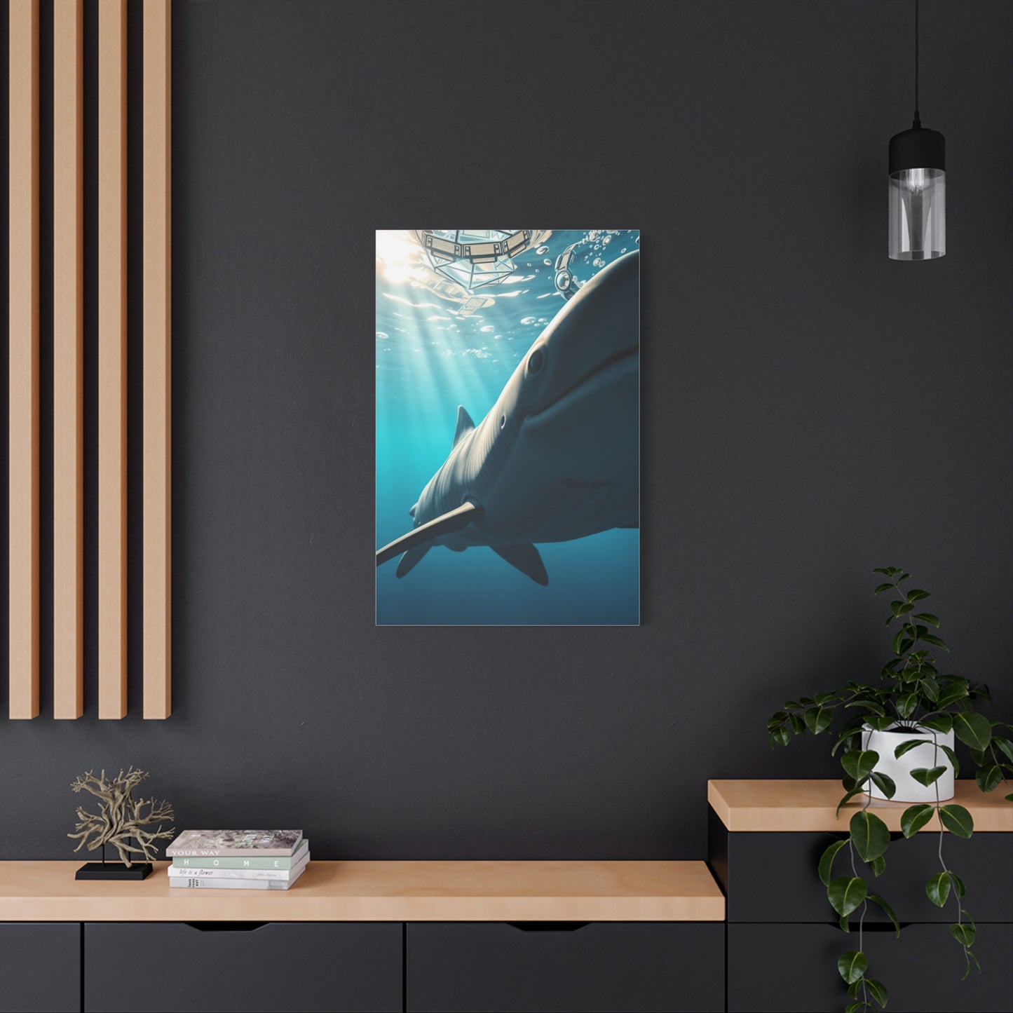 Whale Shark Art Supreme Gallery Wall Art & Canvas Print