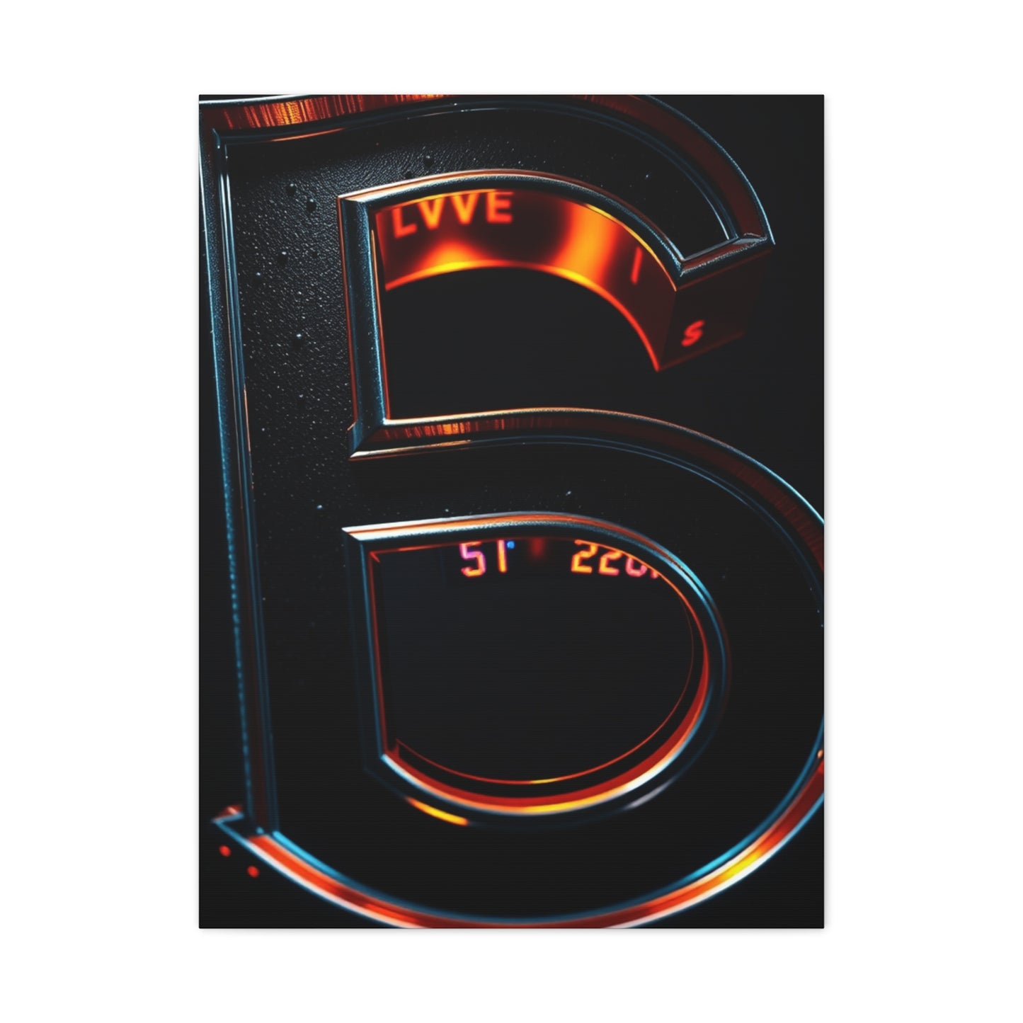 Alphabet & Letter Art Refined Canvas Wall Art & Canvas Print