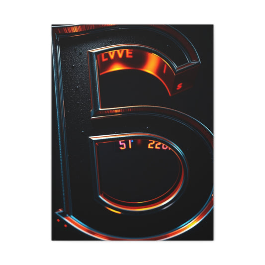 Alphabet & Letter Art Refined Canvas Wall Art & Canvas Print