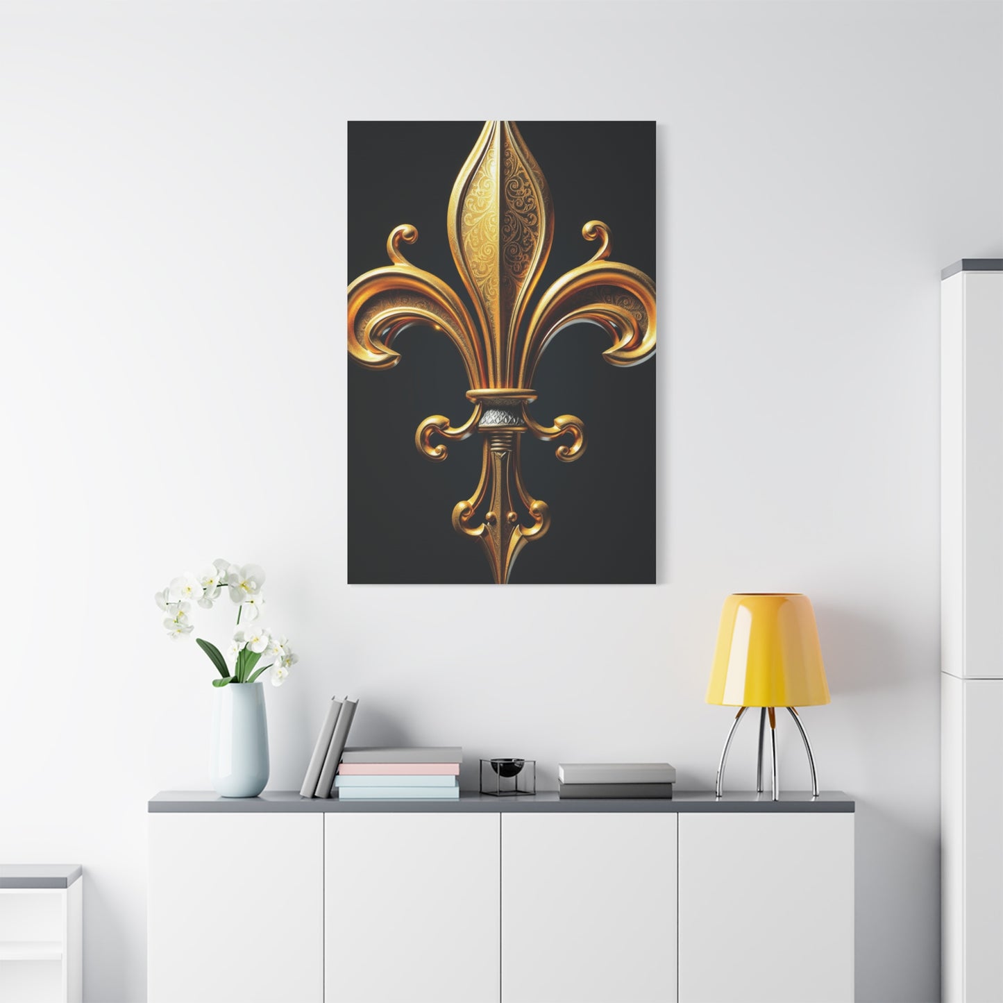 Supreme Fleur-de-Lis Art Collection Wall Art & Canvas Print