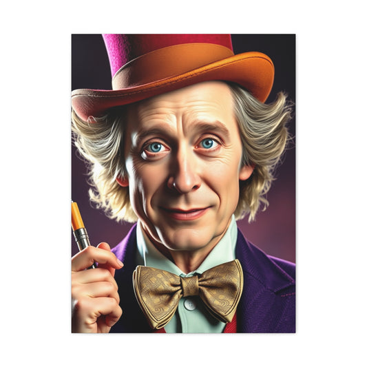 Vision Willy Wonka Art Art Wall Art & Canvas Print