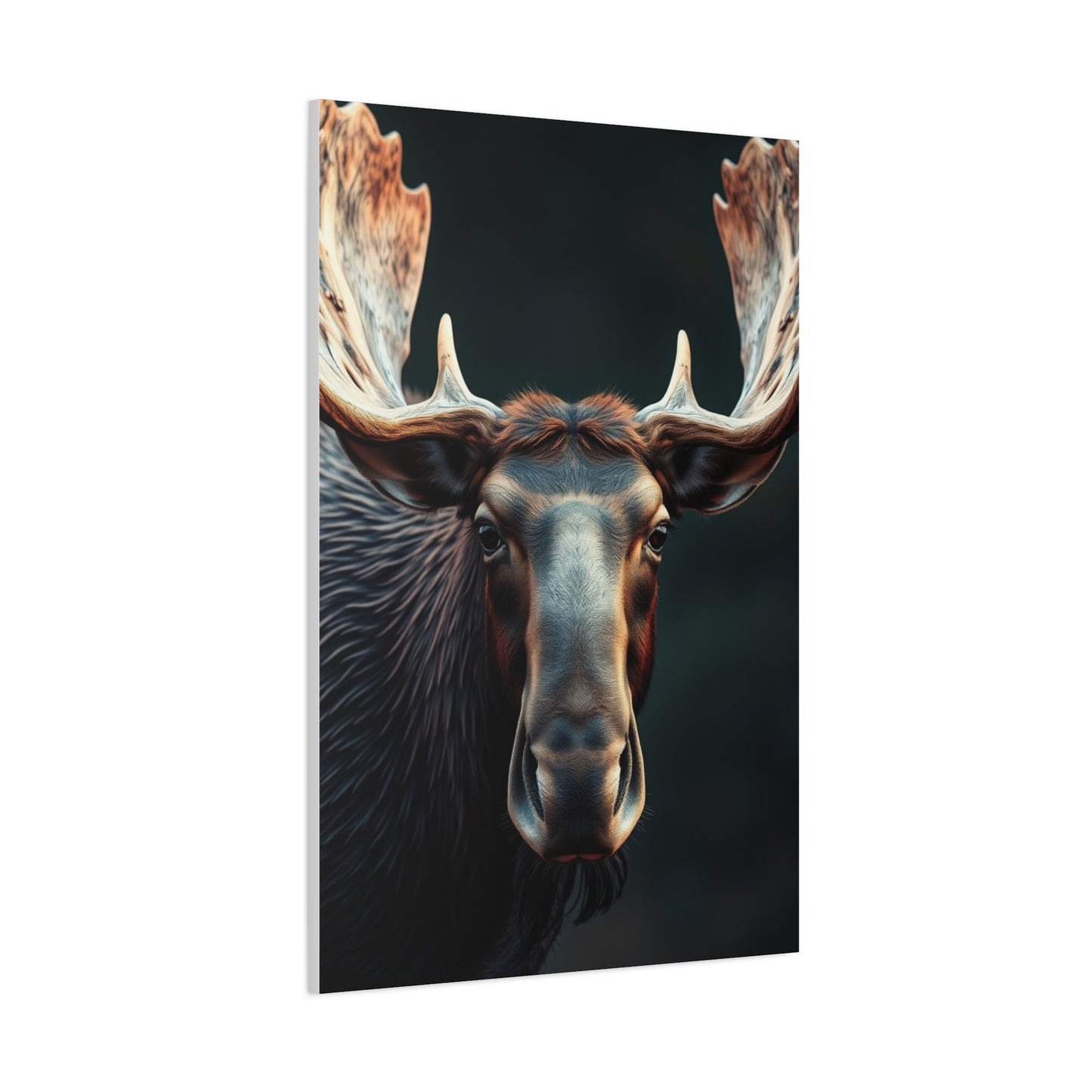 Masterpiece Moose Art Vision Wall Art & Canvas Print