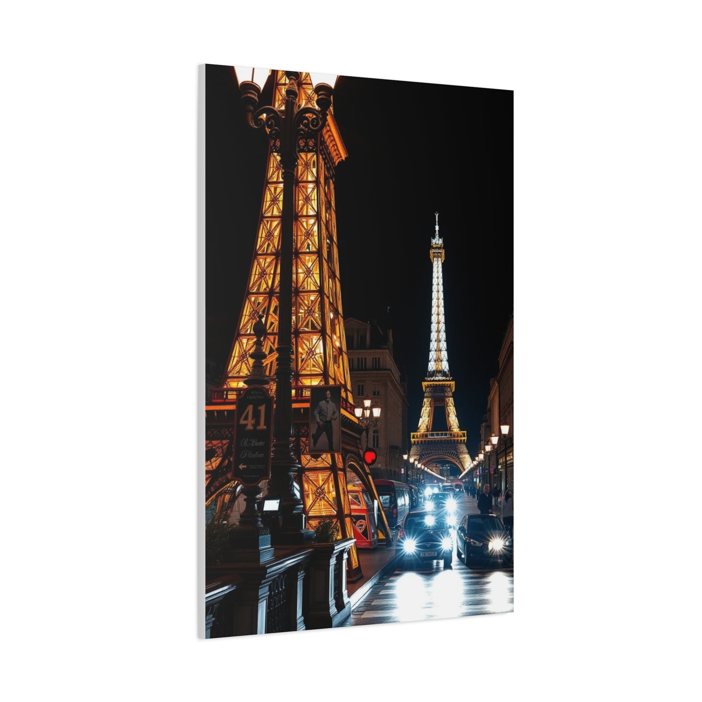 Prestige Parisian Vista Painting Wall Art & Canvas Print