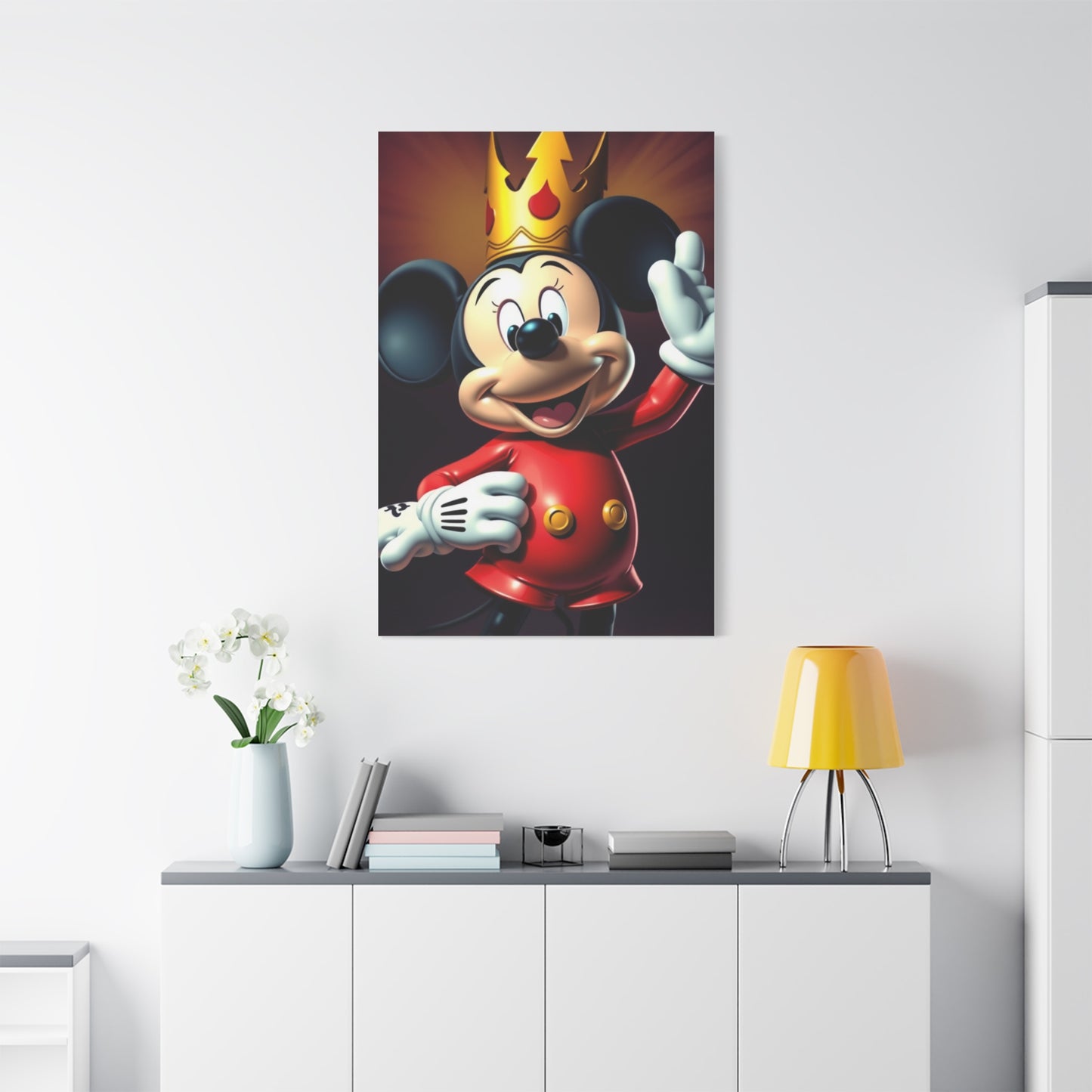 Mickey Majesty Canvas Wall Art & Canvas Print