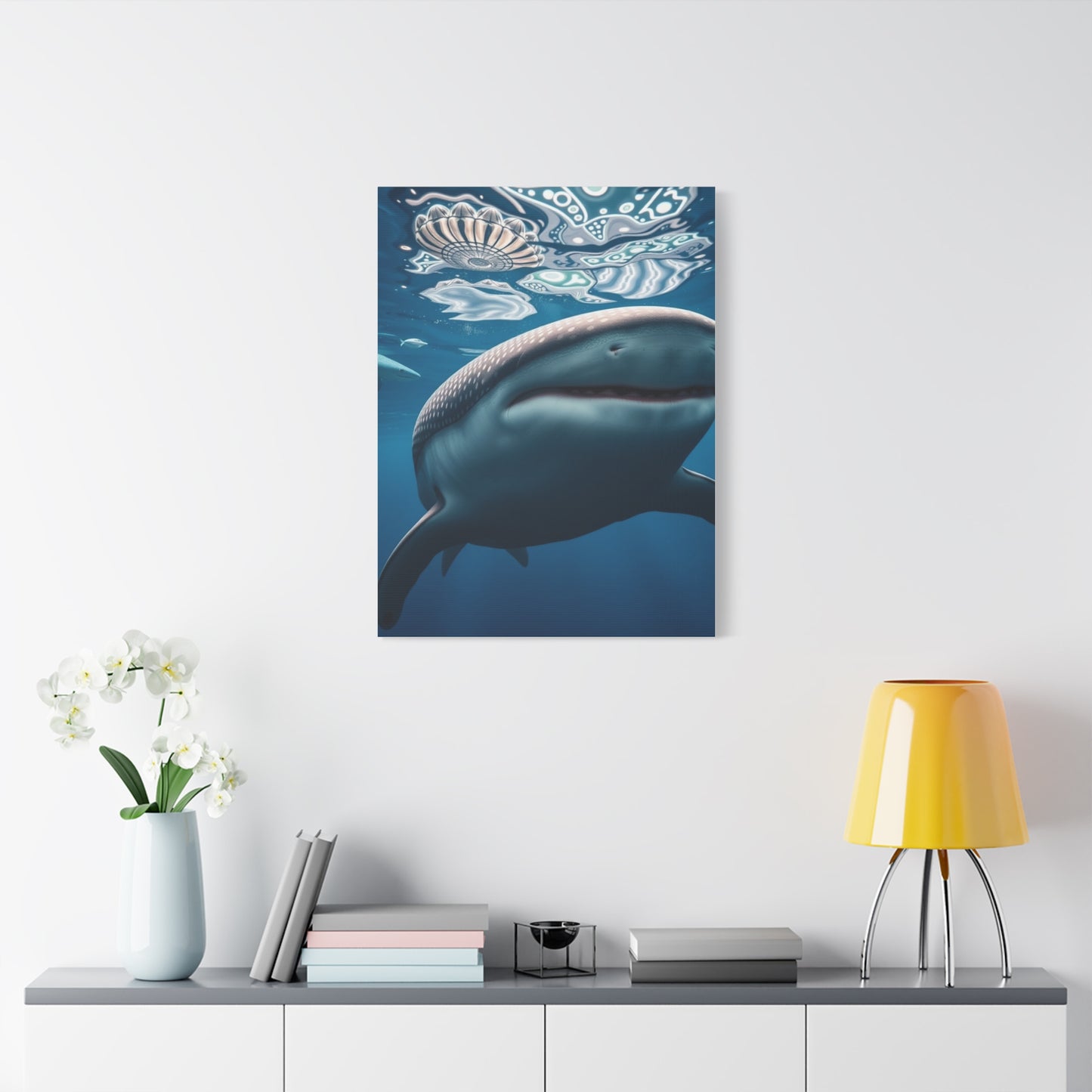Masterpiece Whale Shark Art Vision Wall Art & Canvas Print