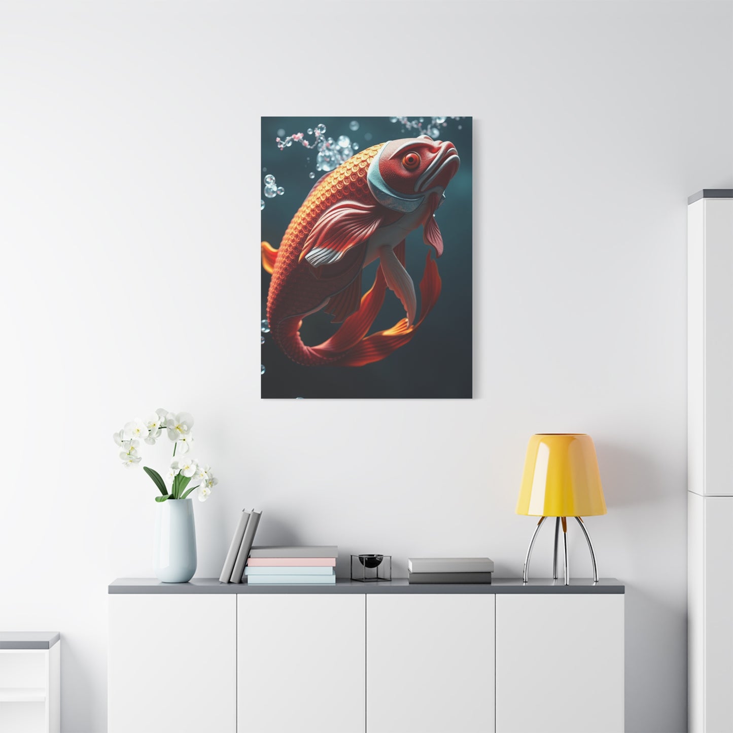 Piscean Dreamscape Canvas wall art & canvas print