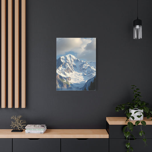 Elysian Peaks Canvas Wall Art & Canvas Print