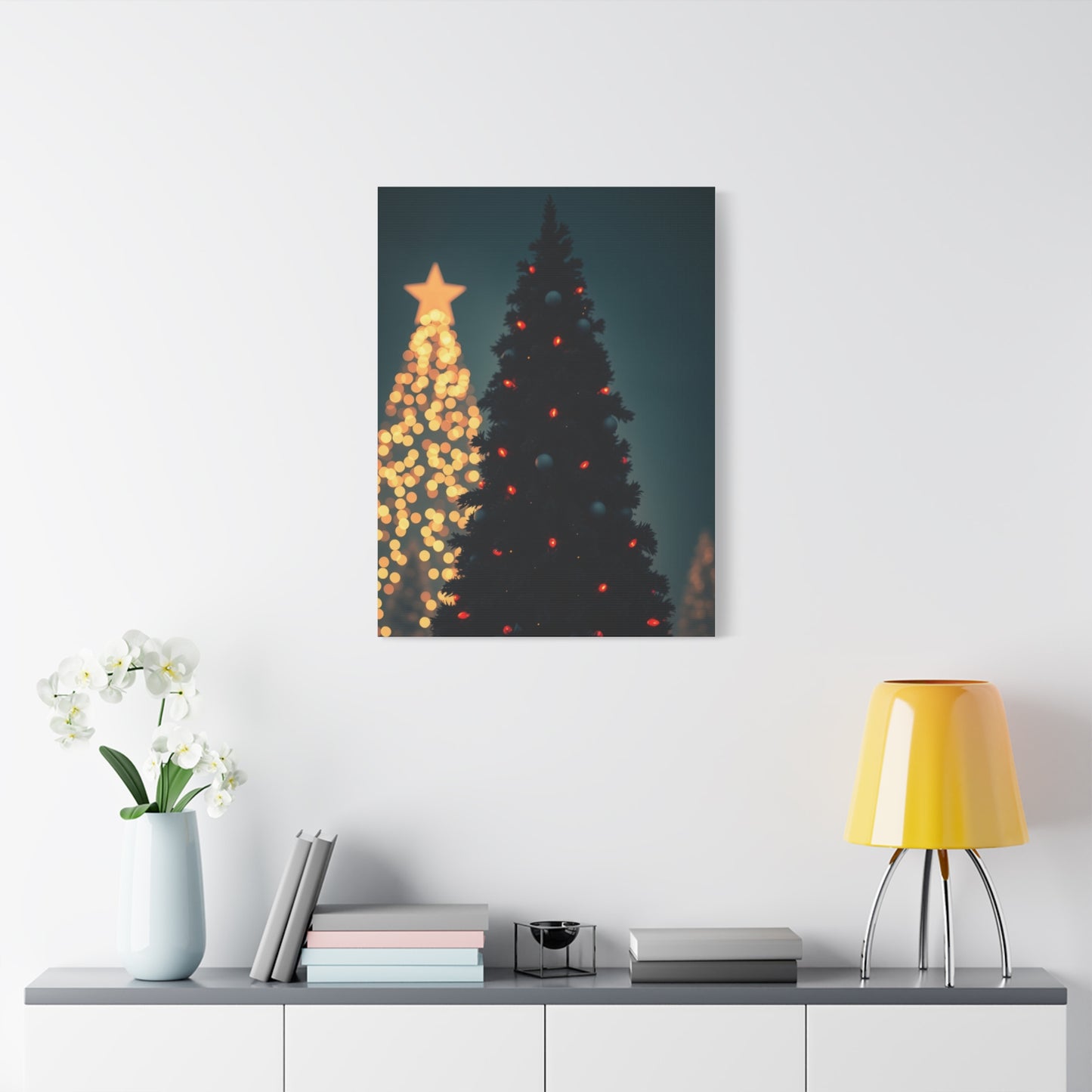 Masterpiece Black Christmas Art Vision Wall Art & Canvas Print