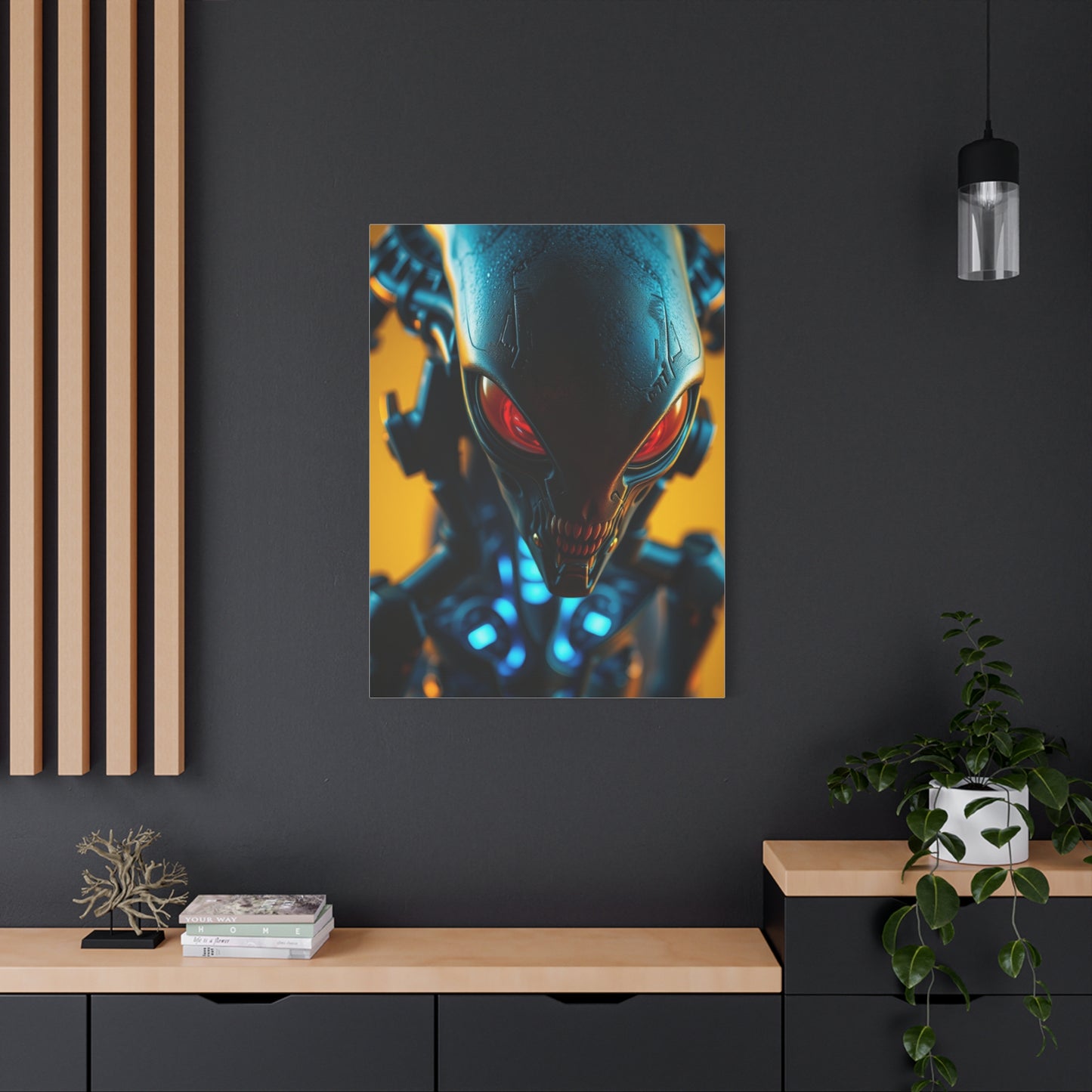 Alien Art Refined Canvas Wall Art & Canvas Print