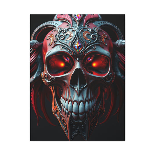 Supreme 3D Trippy Skull Art By Ali Gulec Art Collection Wall Art & Canvas Print