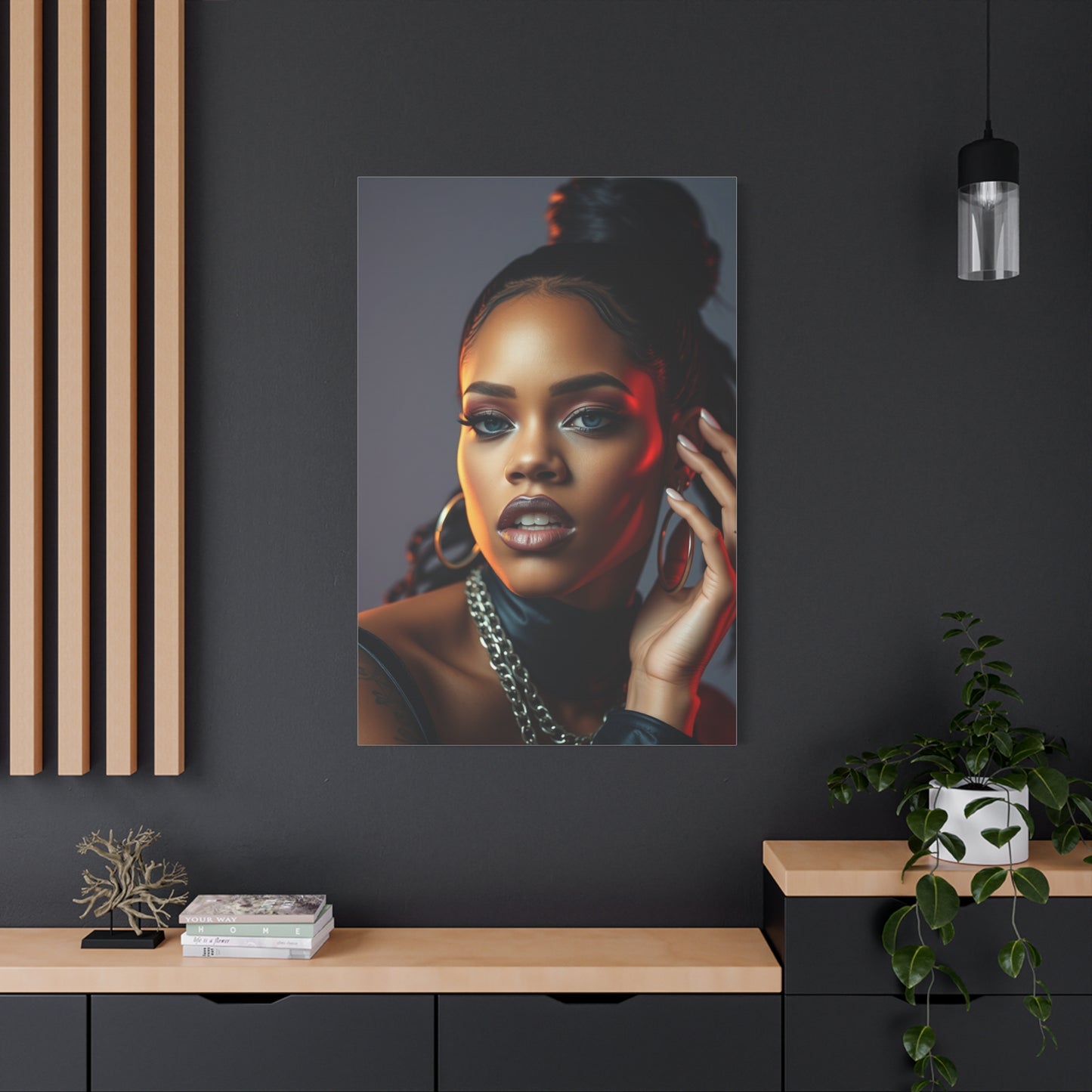 Rihannas Serene Majesty Art Wall Art & Canvas Print