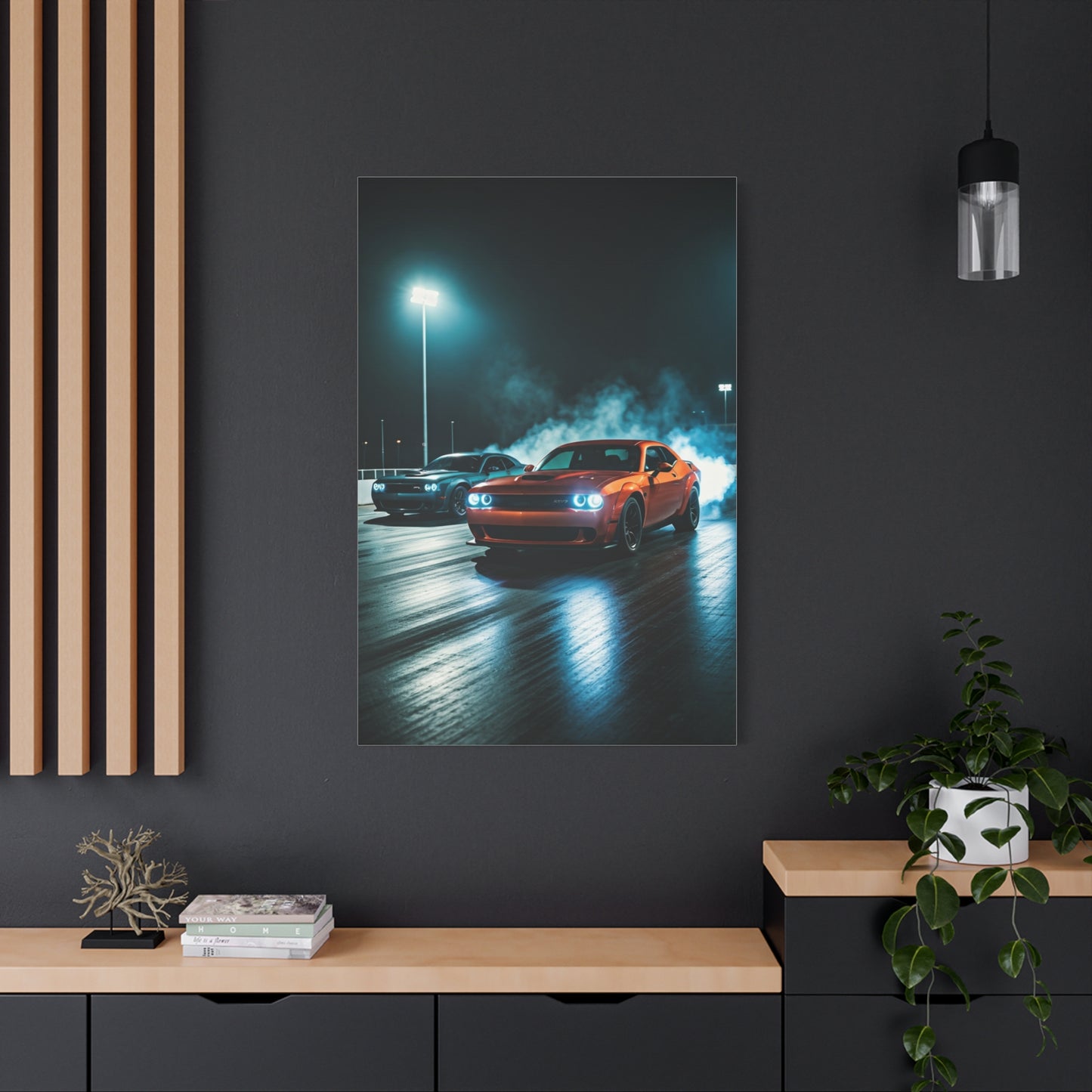 Redeye Burnout Fury – Demon 170 in the Shadows Wall Art & Canvas Prints
