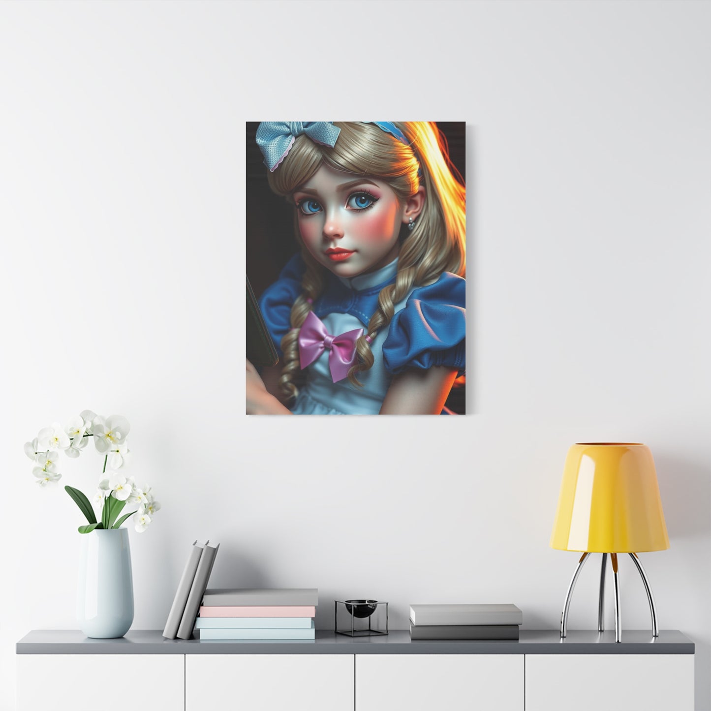 Alice In Wonderland Characters Art Supreme Gallery Wall Art & Canvas Print