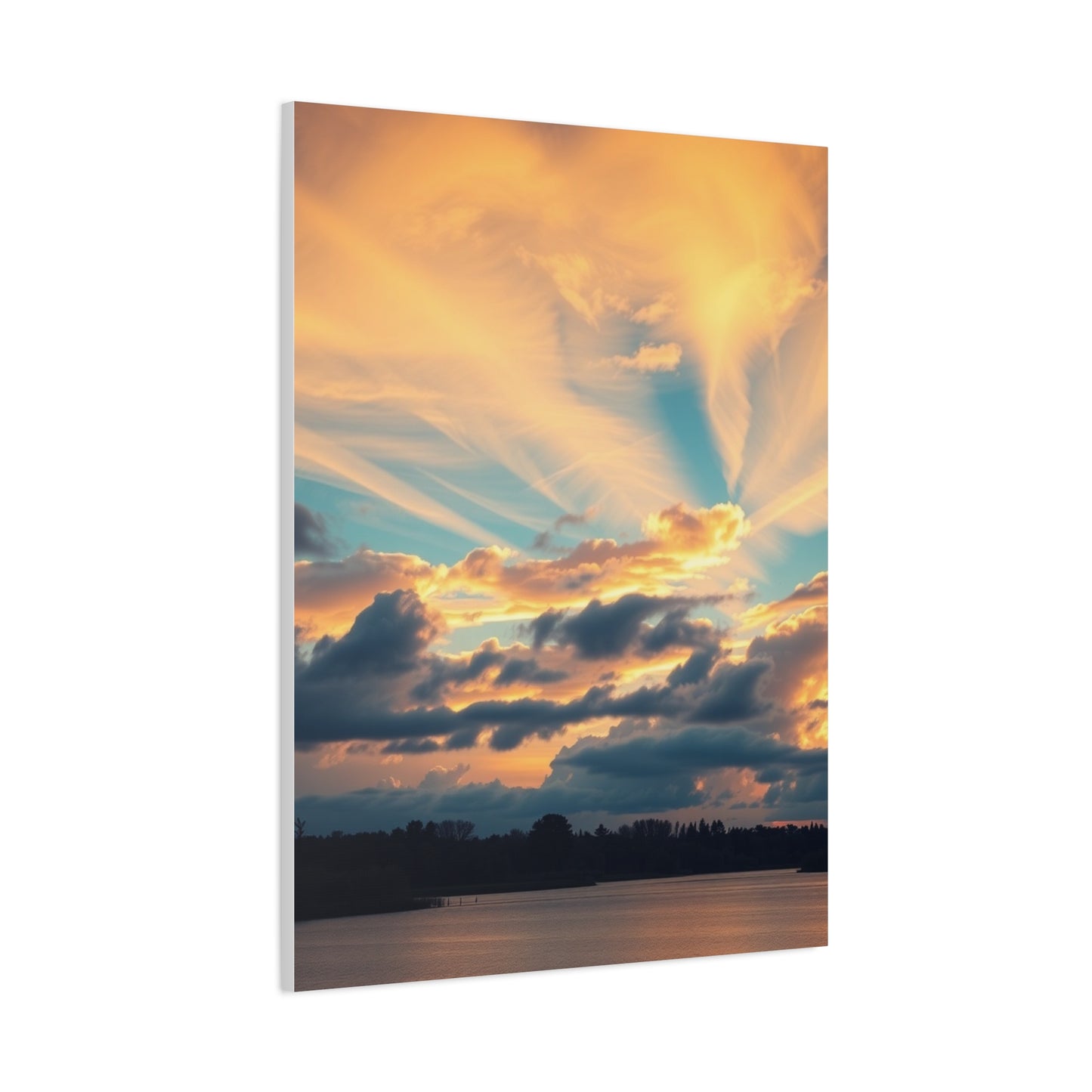 Michigan Sky Media Art Luxury Canvas Wall Art & Canvas Print