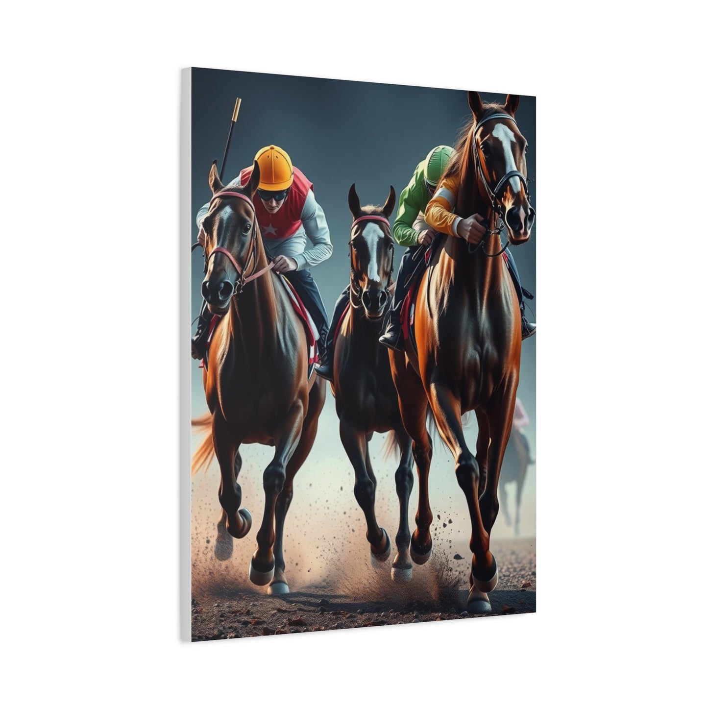 Horse Racing Art Supreme Gallery Wall Art & Canvas Print