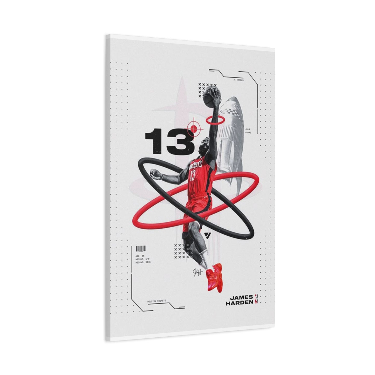 James Harden Poster Wall Art & Canvas Prints