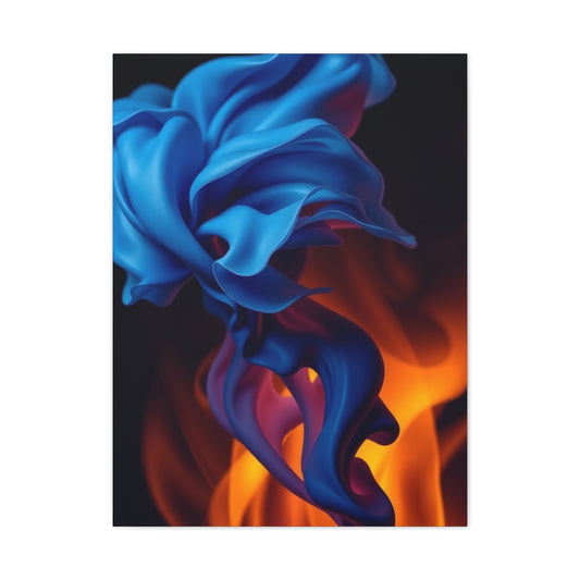 Masterpiece Navy Blue Art Vision Wall Art & Canvas Print