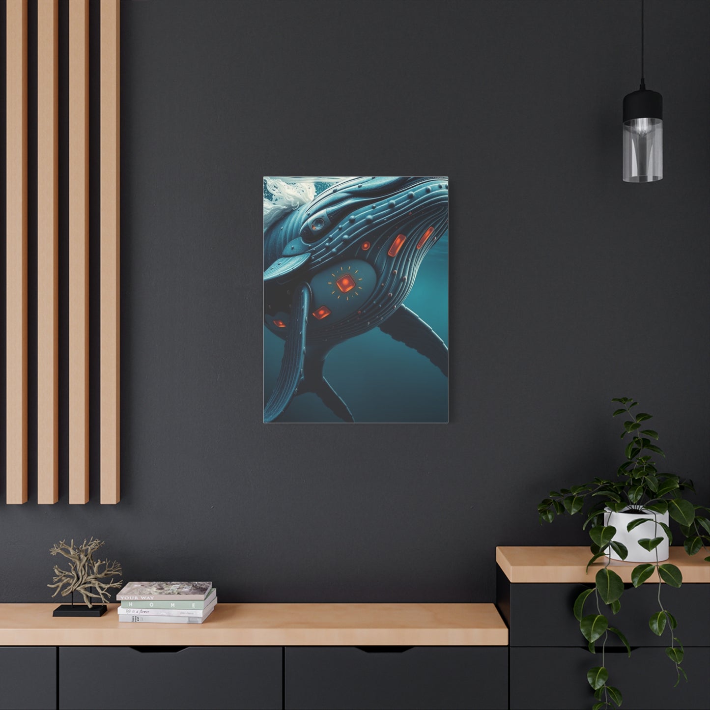 Vision Whale Art Art Wall Art & Canvas Print