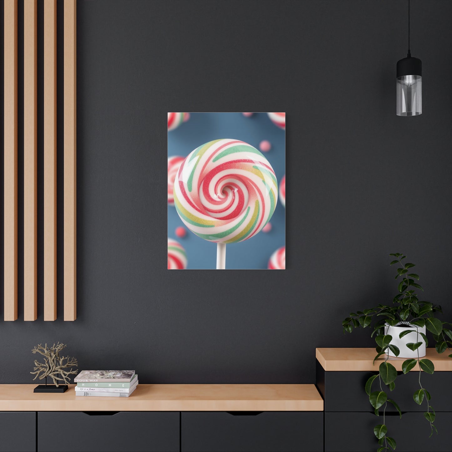 Radiant Candy Illusion Wall Art & Canvas Print