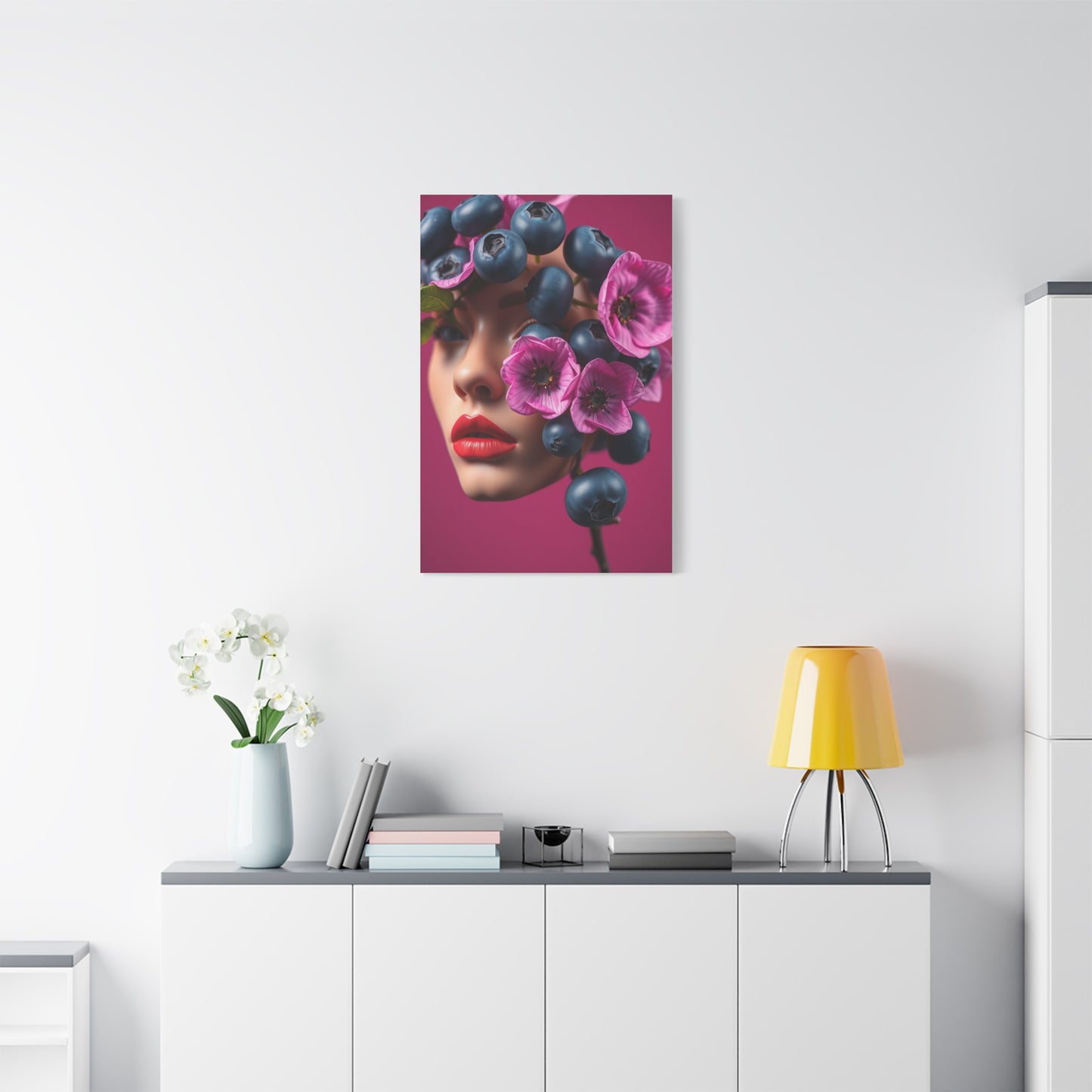 Blush and Blueberry Art Supreme Gallery Wall Art & Canvas Print