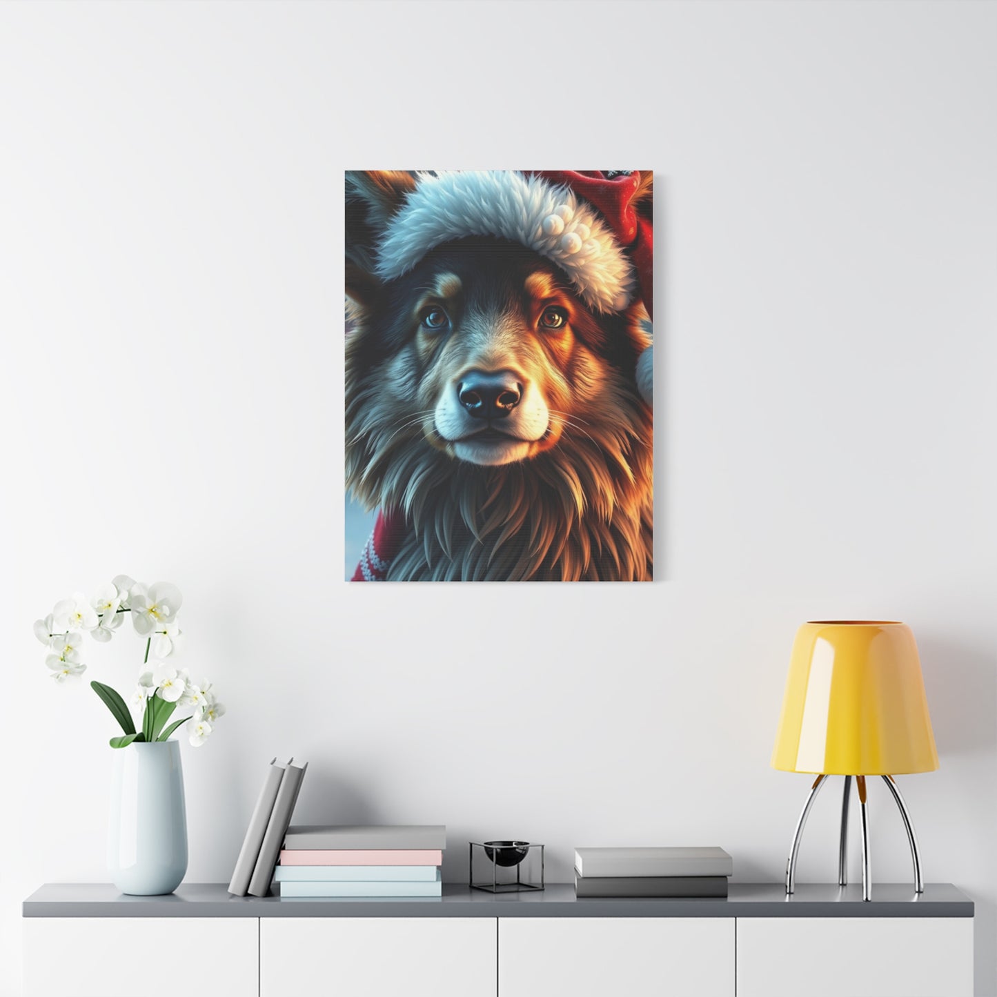 Masterpiece Christmas Animal Art Vision Wall Art & Canvas Print