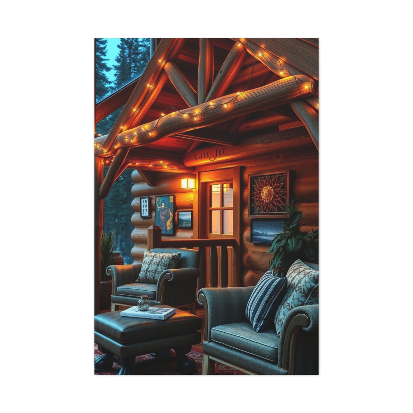Masterpiece Cabin & Lodge Decor Art Vision Wall Art & Canvas Print