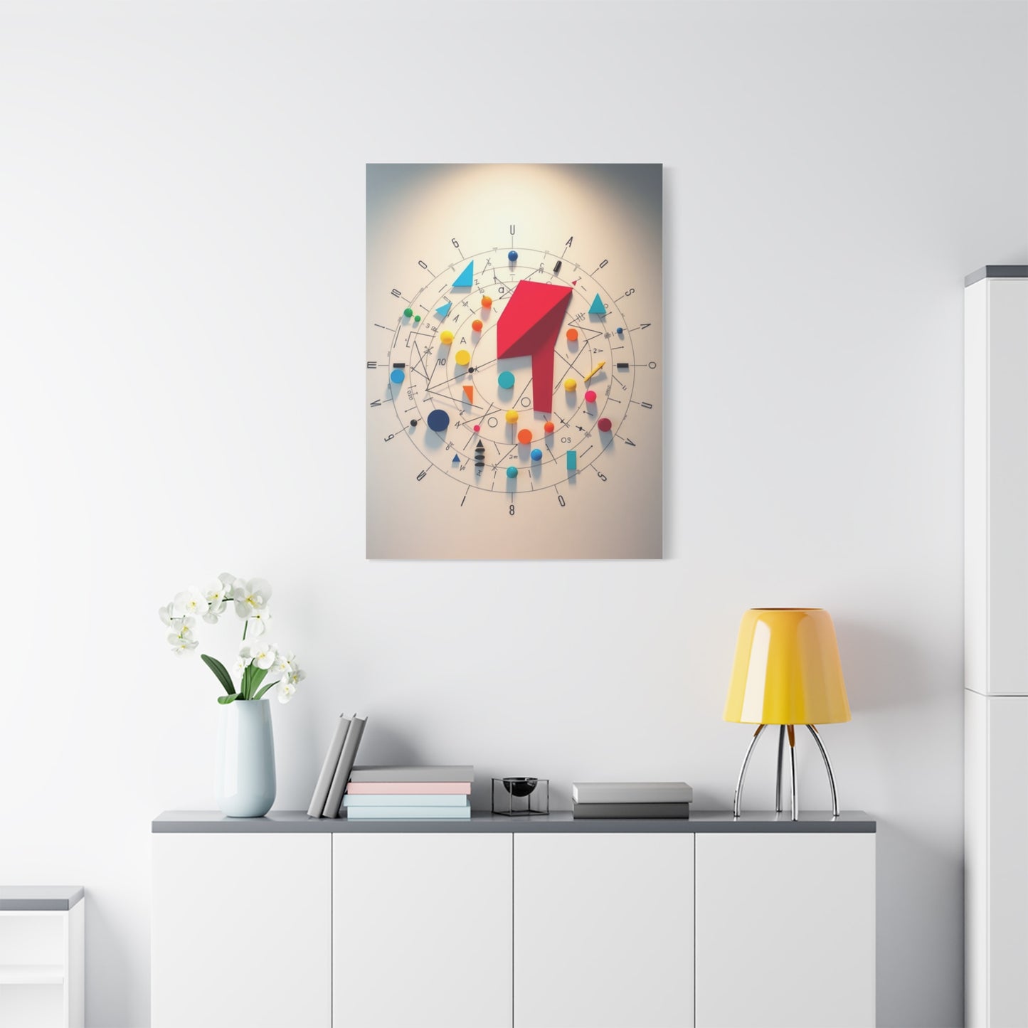 Modern Math Art for Creative Spaces Supreme Gallery Wall Art & Canvas Print