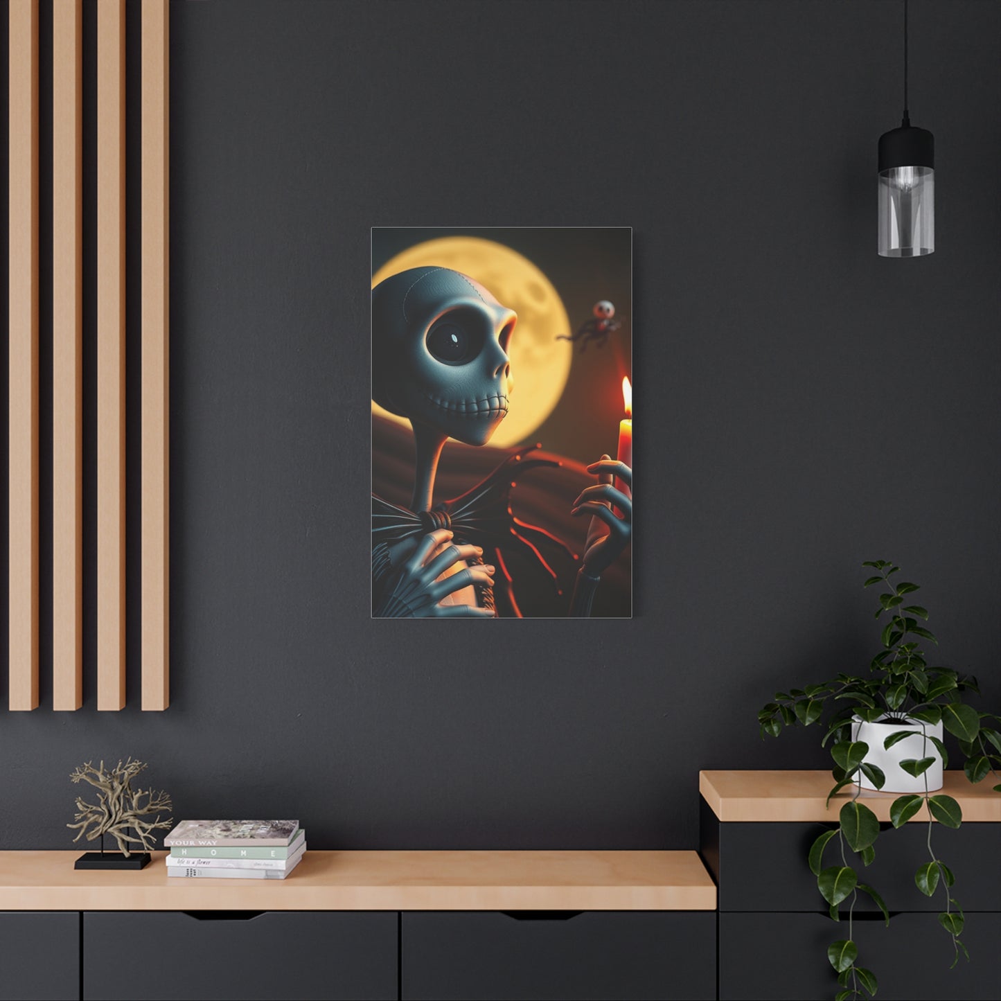 Ethereal Yule Phantasm Art wall art & canvas print
