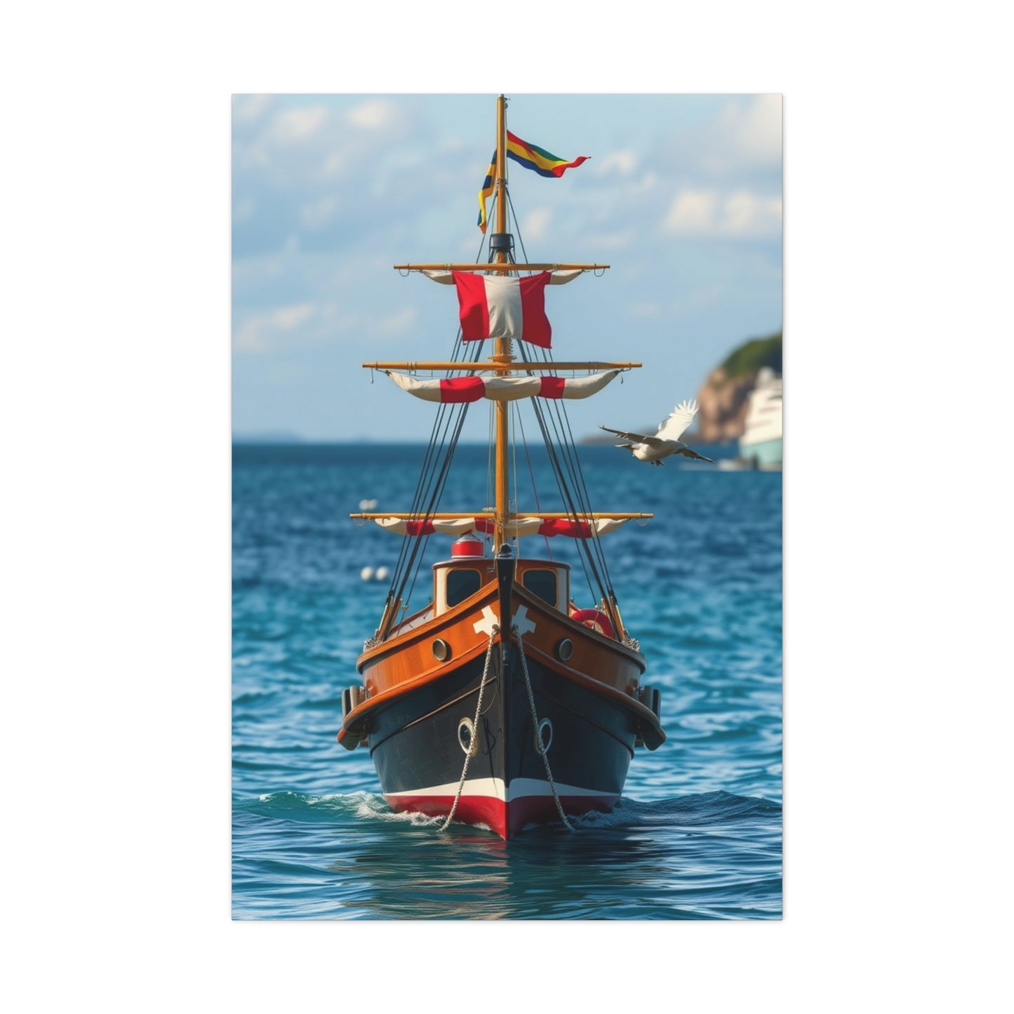 Nautical Grandeur Display Wall Art & Canvas Print