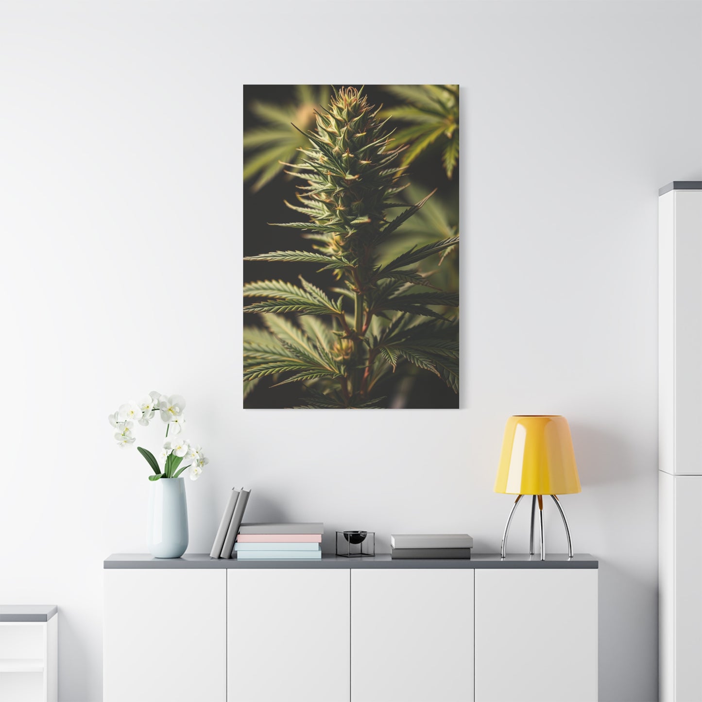 Verdant Elegance Canvas Wall Art & Canvas Print
