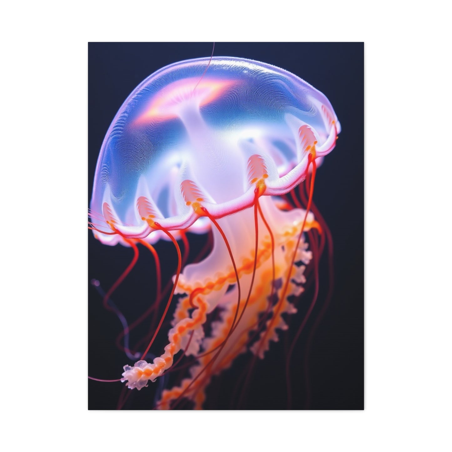 Masterpiece Jellyfish Art Vision Wall Art & Canvas Print
