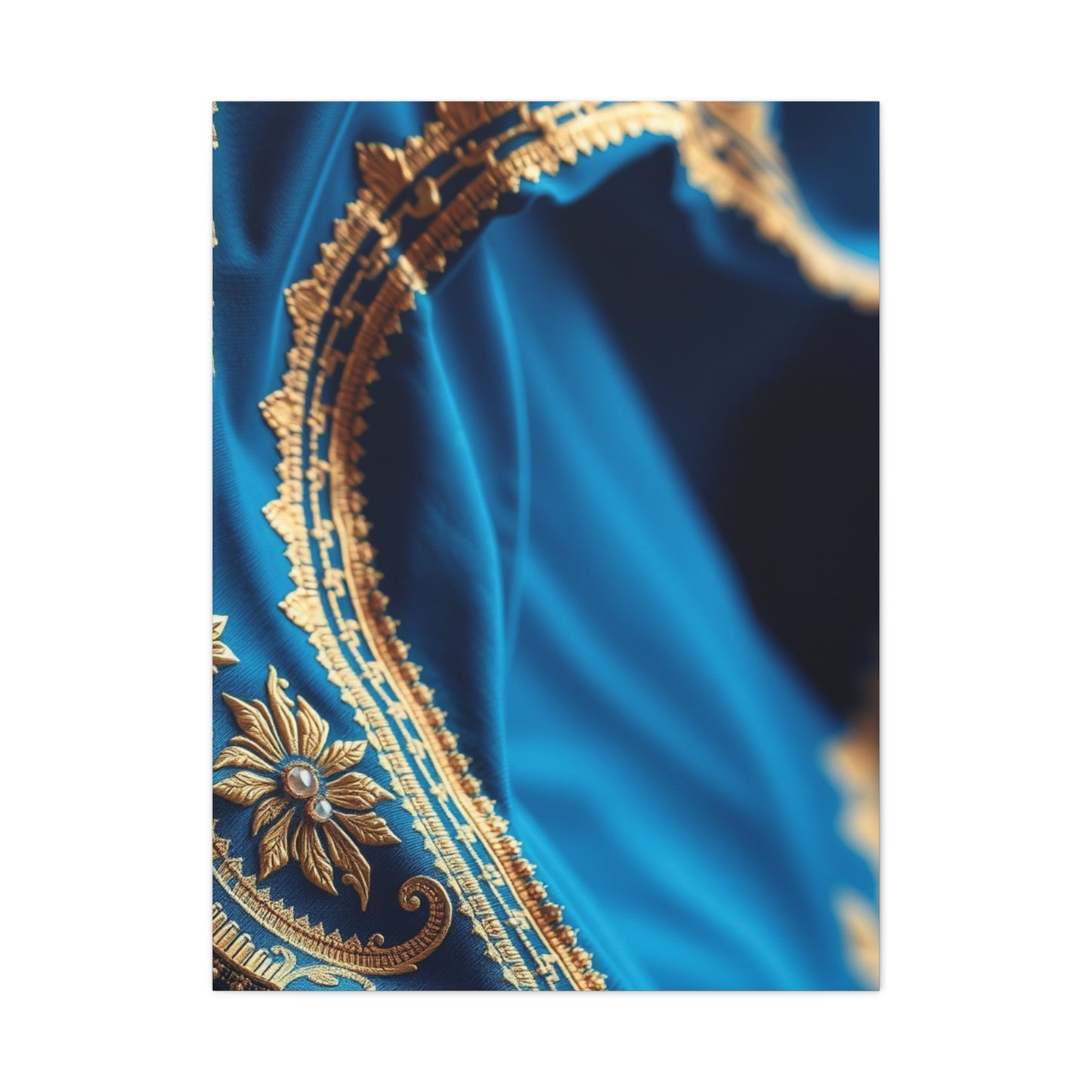 Collection Blue & Gold Art Art Wall Art & Canvas Print