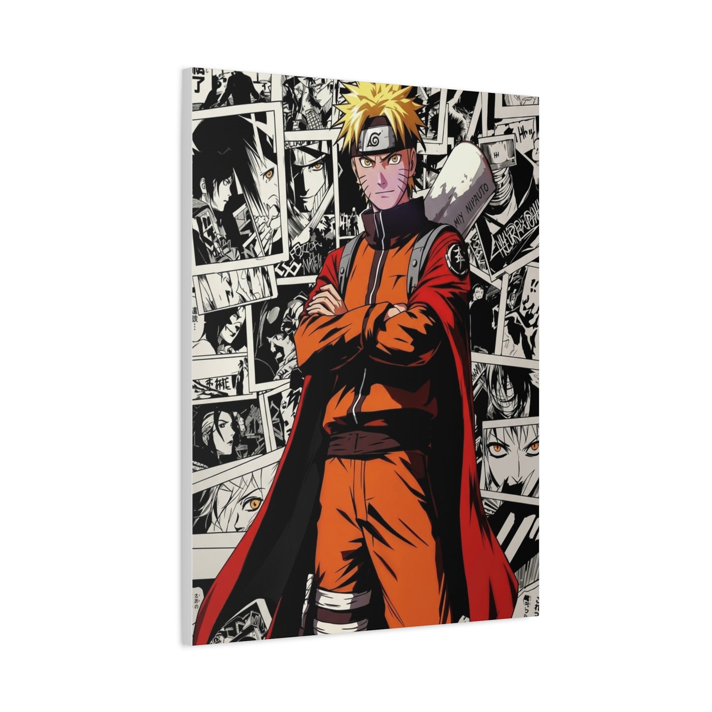 Naruto Sage Mode Poster Wall Art & Canvas Print